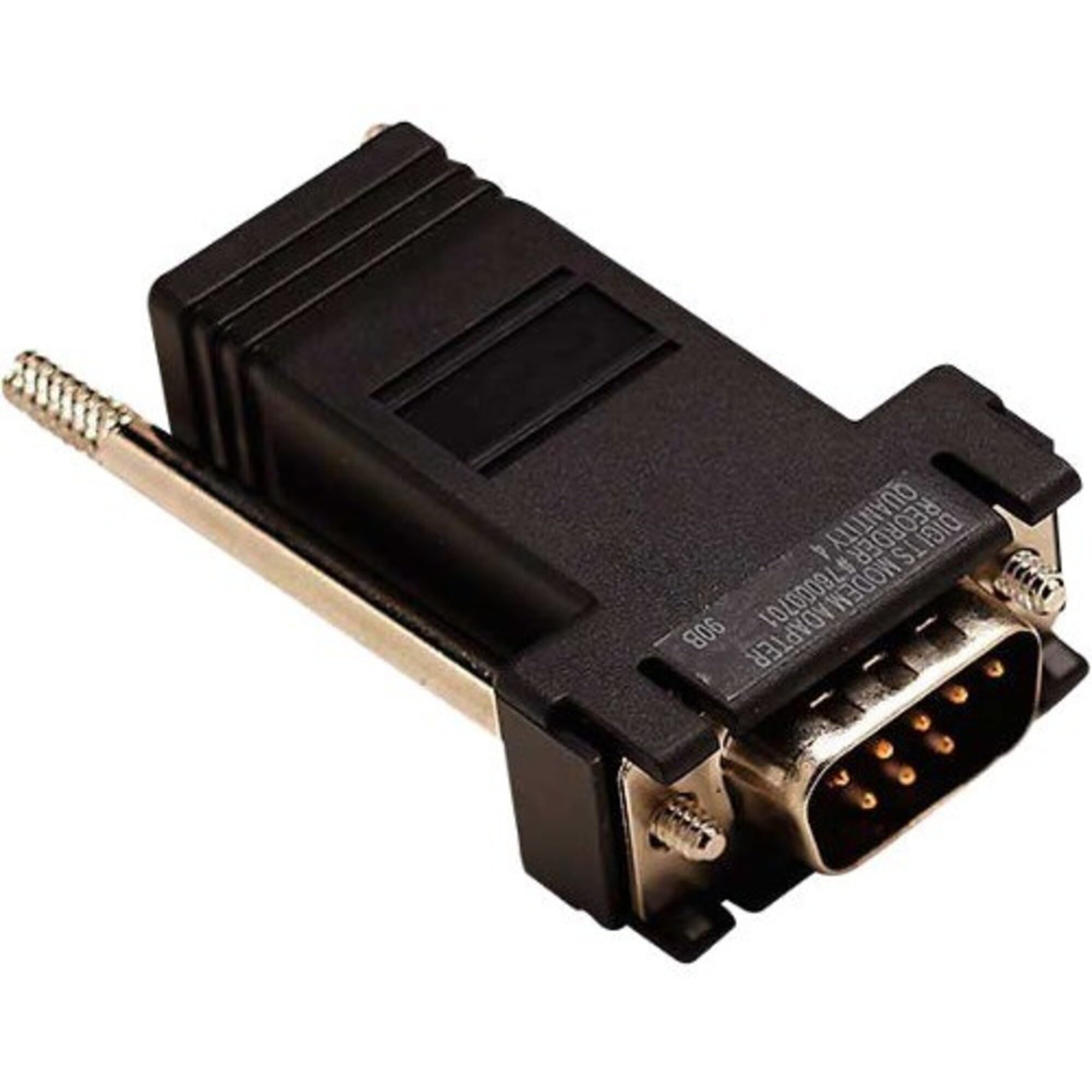 Digi  One, Portserver Ts, Ii  4 Pack Db-9M  Modem Adapter  (10 Pin)