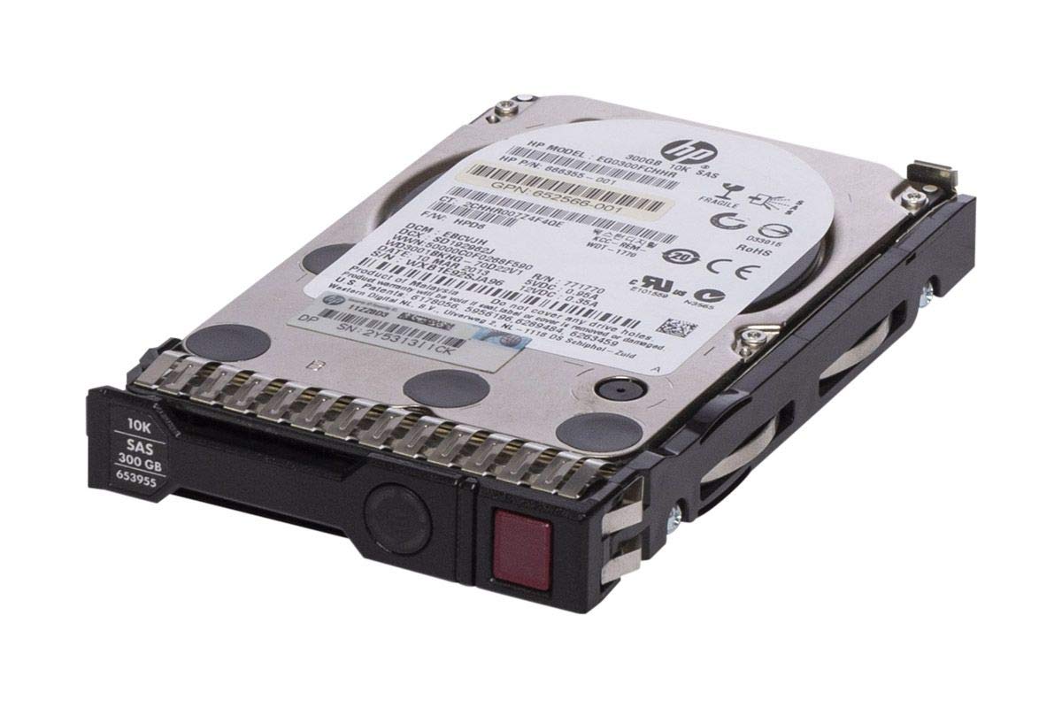 HP 653955 001 300GB 10k RPM 2.5' SAS 6GB/s hdd