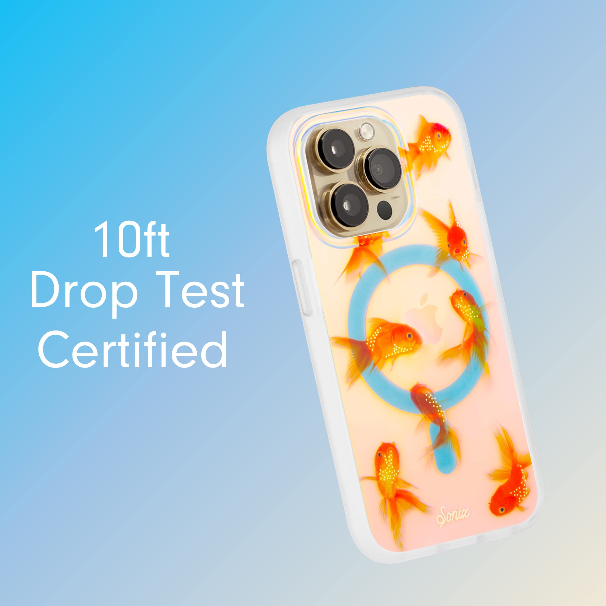 Sonix Case For Iphone 14 Pro | Compatible With Magsafe | 10Ft Drop Tested | Goldie