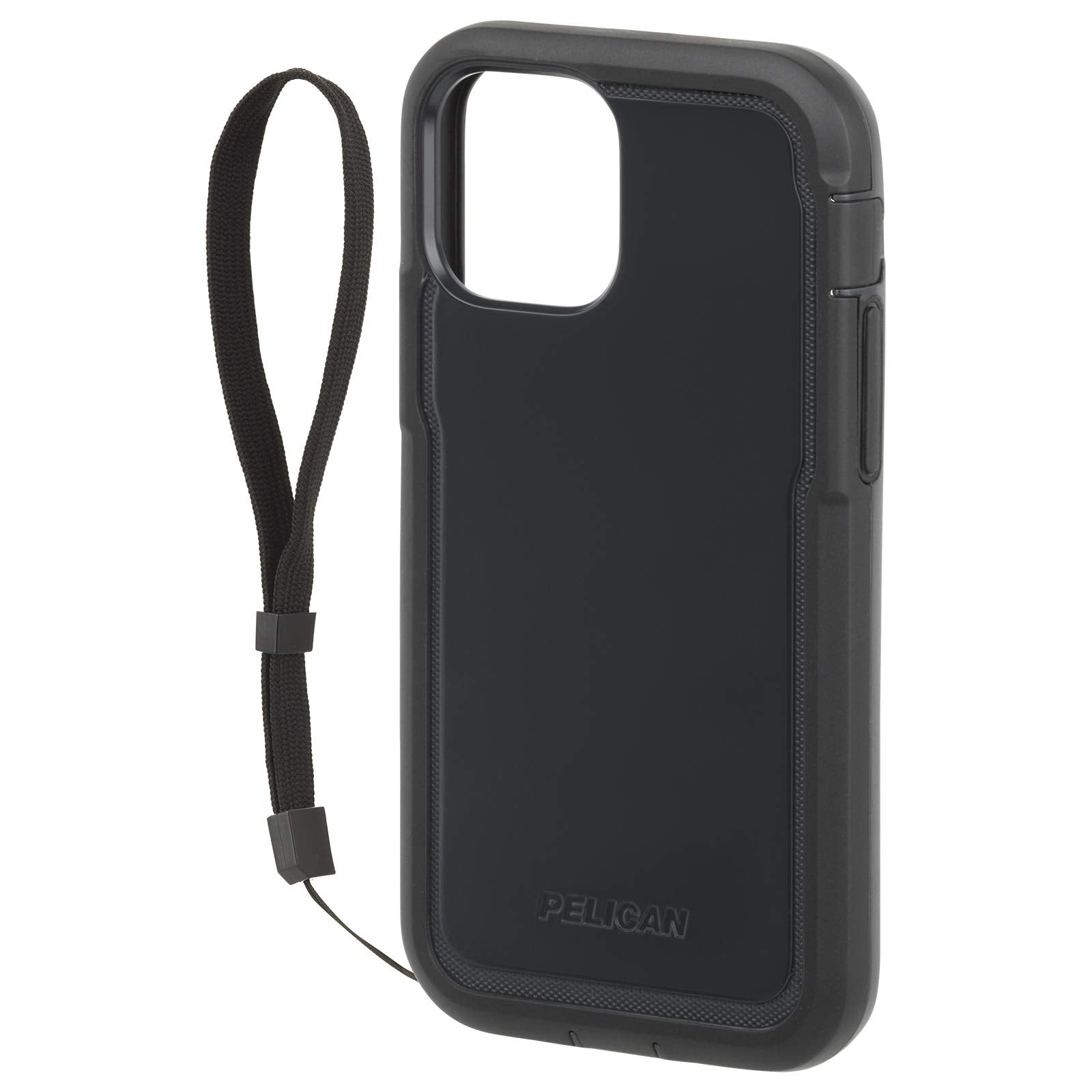 Pelican   Marine Active Series   Case For Iphone 12 Pro Max (5G)   18 Ft Drop Protection   Lanyard Strap   6.7 Inch   Black