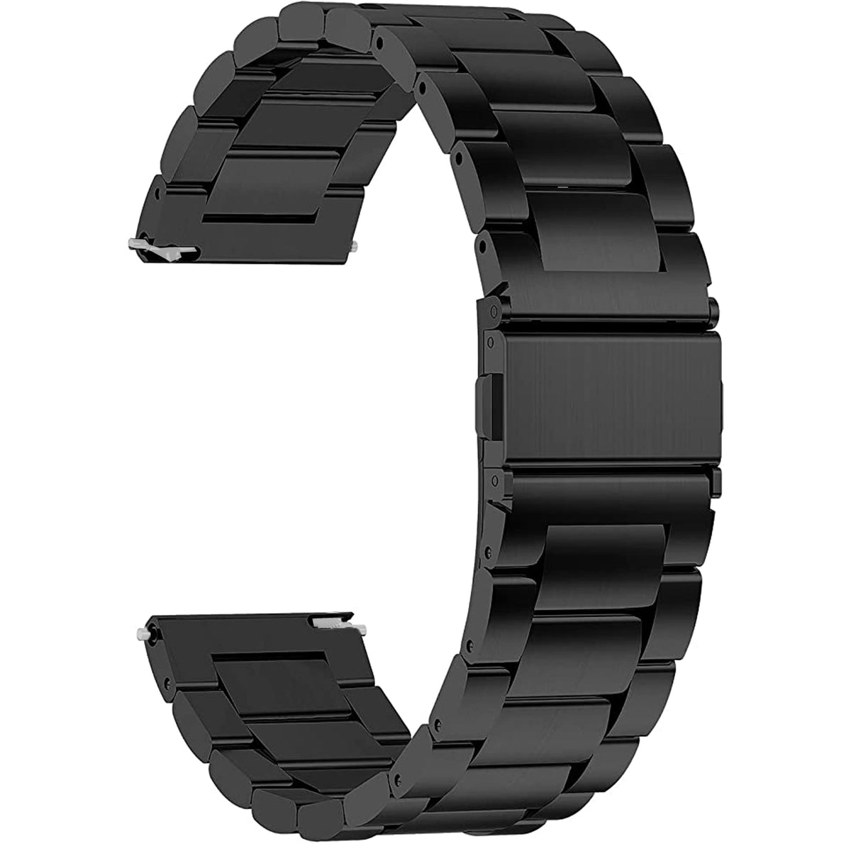 22Mm Watch Band, Lamshaw Quick Release Stainless Steel Metal Replacement Straps Compatible With Kaclut Smart Watch/Eigiis K57 Pr