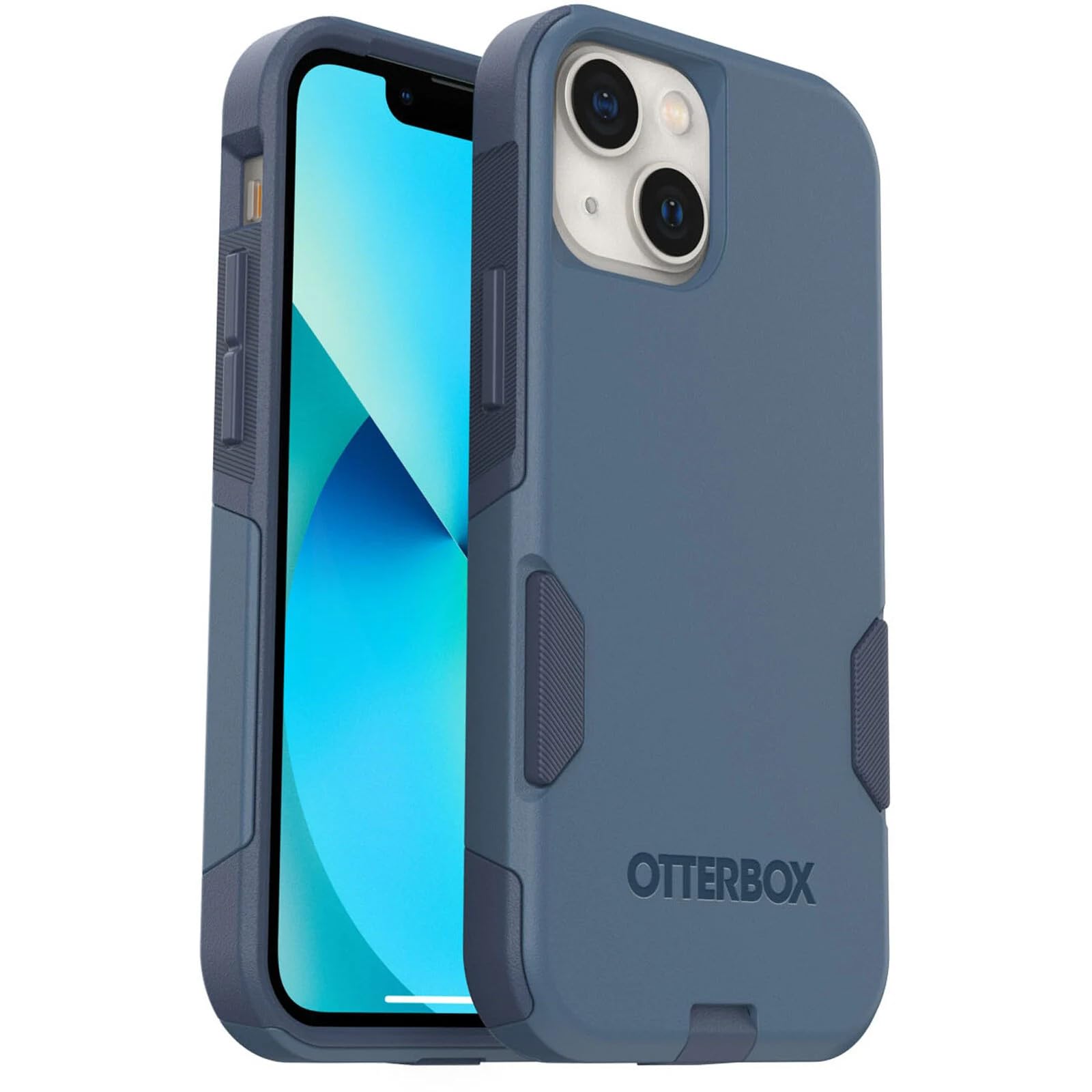 Otterbox Iphone 13 Mini & Iphone 12 Mini Commuter Series Case   Rock Skip Way, Slim & Tough, Pocket Friendly, With Port Protecti