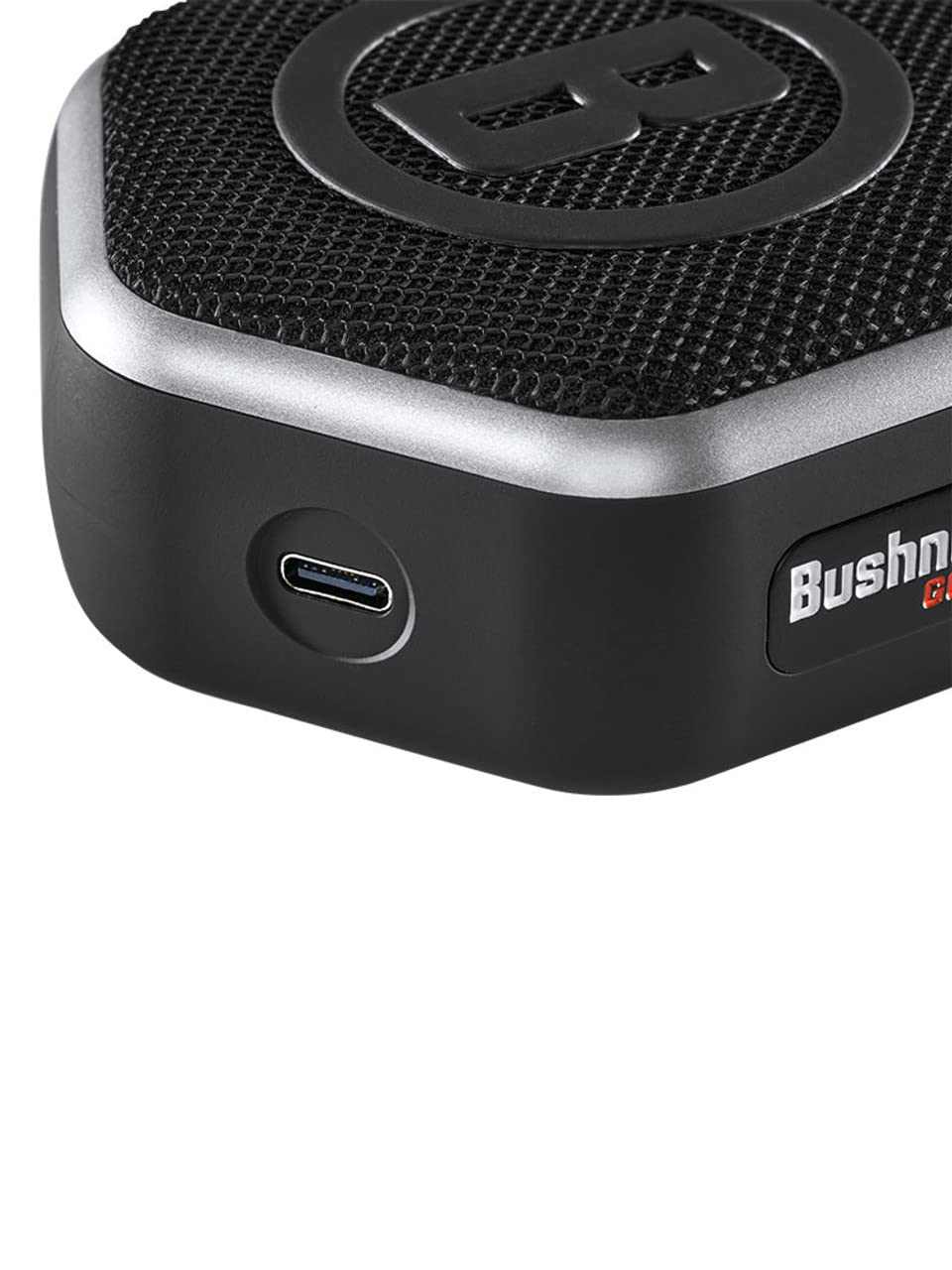 Bushnell Wingman Mini Black/Silver Gps Bluetooth Speaker With Wearable4U Cleaning Cloth And Wall/Car Chargers Bundle
