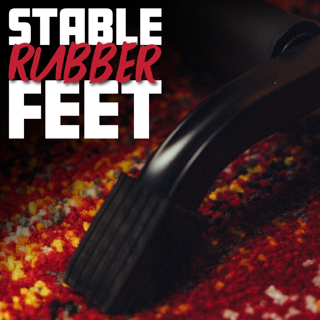 Rok-It Multi Guitar Stand Rack With Folding Design, Holds Up To 10 Electric Or Acoustic Guitars (Ri-Gtr-Rack10)