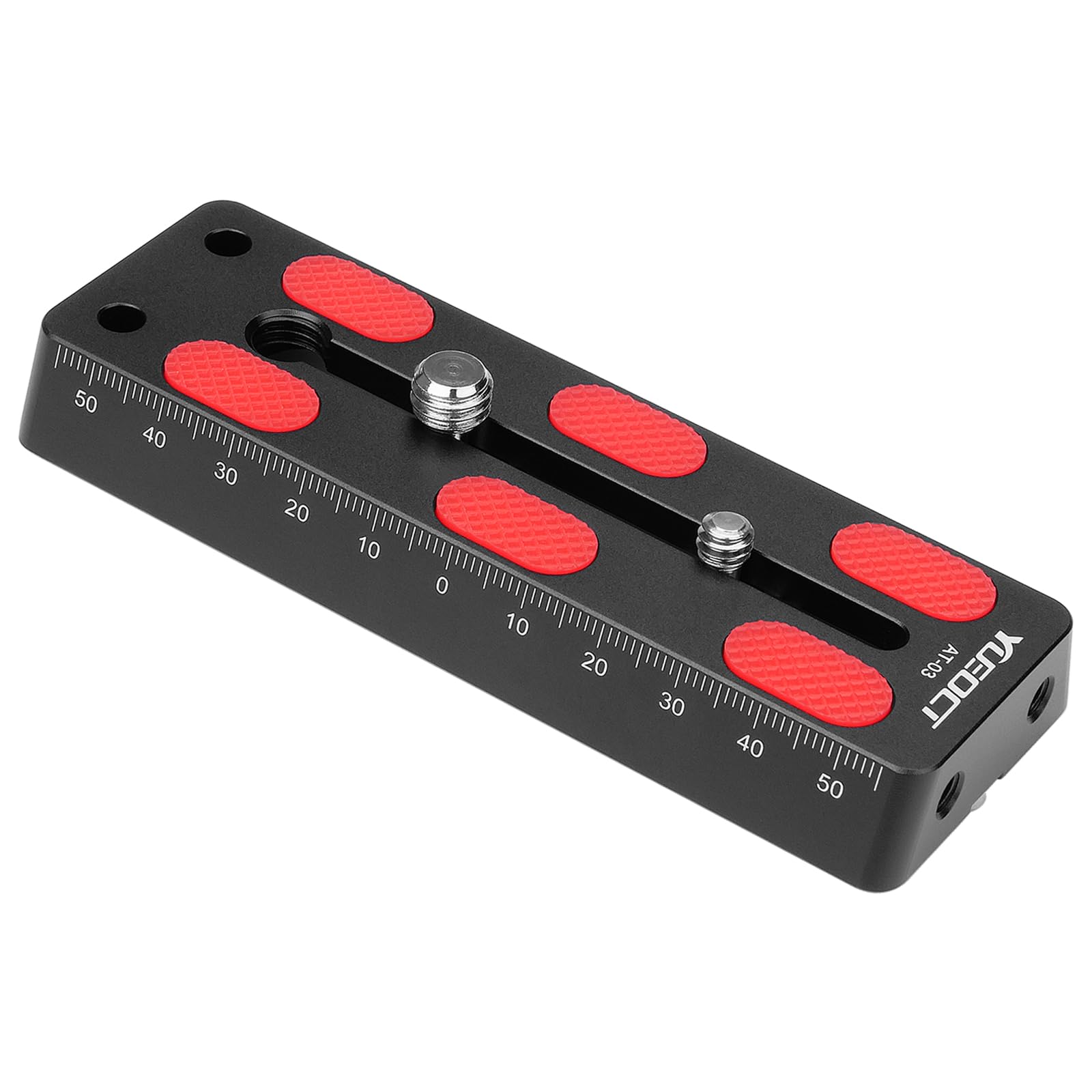 Yueoct 120Mm/4.72'' Telescope Rail Bar Vixen Style Dovetail Mounting Plate, With 1/4'' 3/8'' D Ring Camera Screw For Telescope S