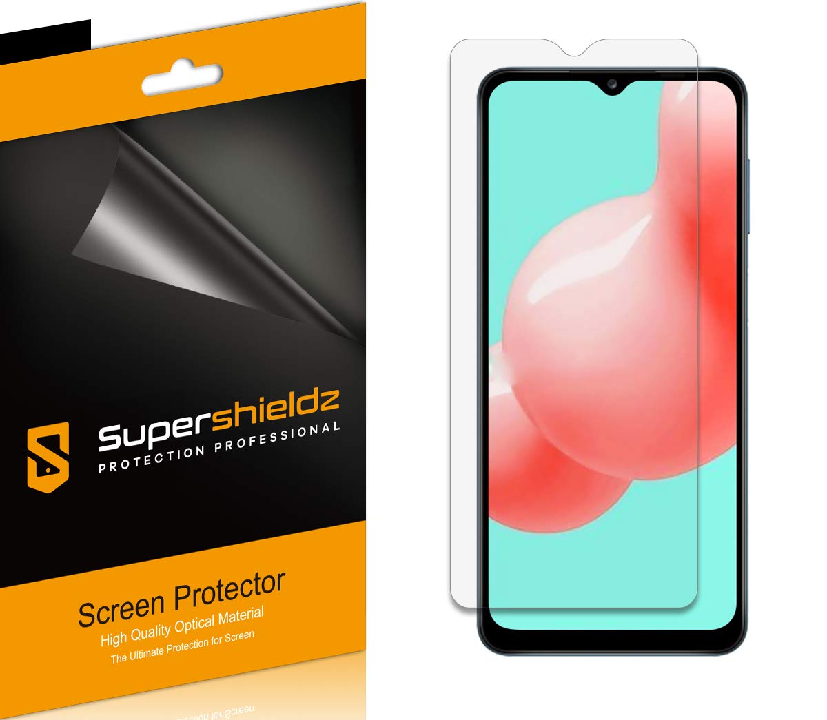 (6 Pack) Supershieldz Designed For Samsung Galaxy A32 5G Screen Protector, High Definition Clear Shield (Pet)