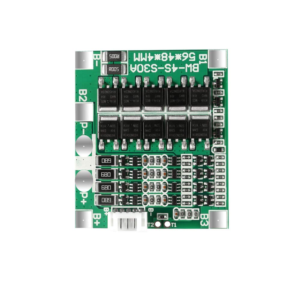 Organizer 2Pcs 4S 30A 14.8V Li Ion Lithium 18650 Battery Bms Packs Pcb Protection Board Balance Integrated Circuits