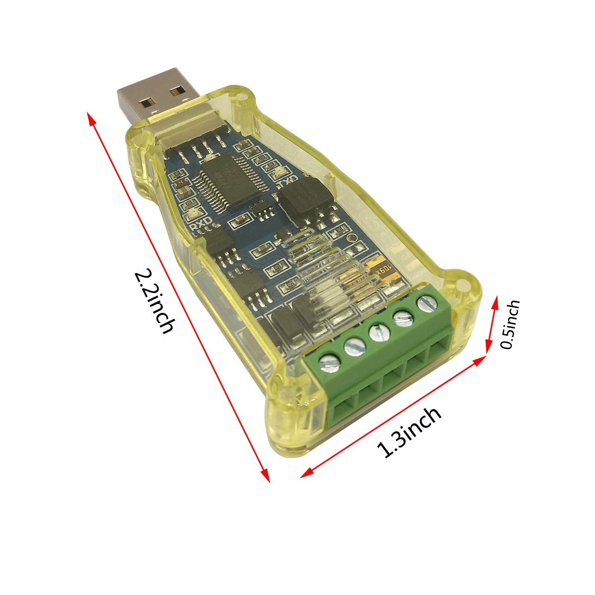 Dsd Tech Sh U11G Isolated Usb To Rs485 Adatper Built In Ftdi Chip