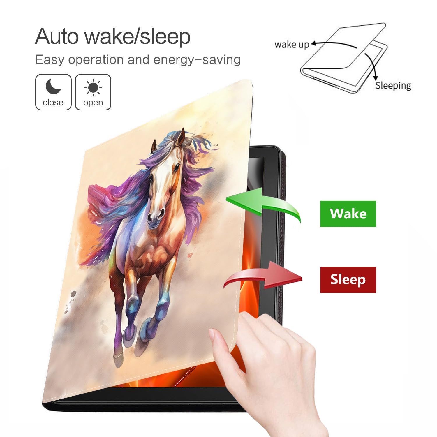 Luasao Ipad 10.2Inch (20202019)Ipad Air 10.5Inch 2019 Case, Adjustable Stand Auto Wakesleep Smart Case For Ipad 10.2Inch 8Th7Th