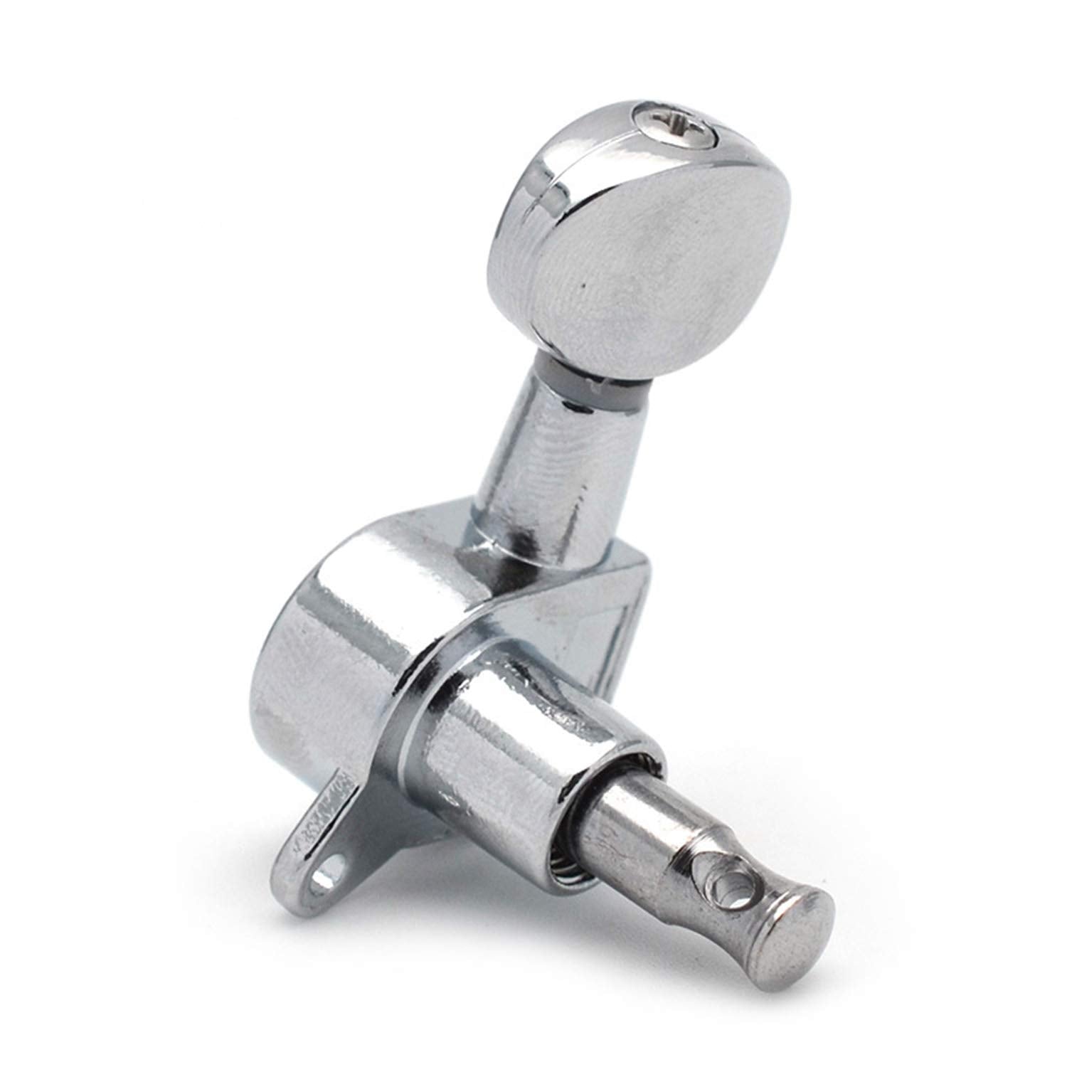 Ukulele Tuning Pegs Parts,Suits For 4 String Ukulele Soprano Tenor Uke Tuning With Thicker Head. Closed Knob,Making Better Chord