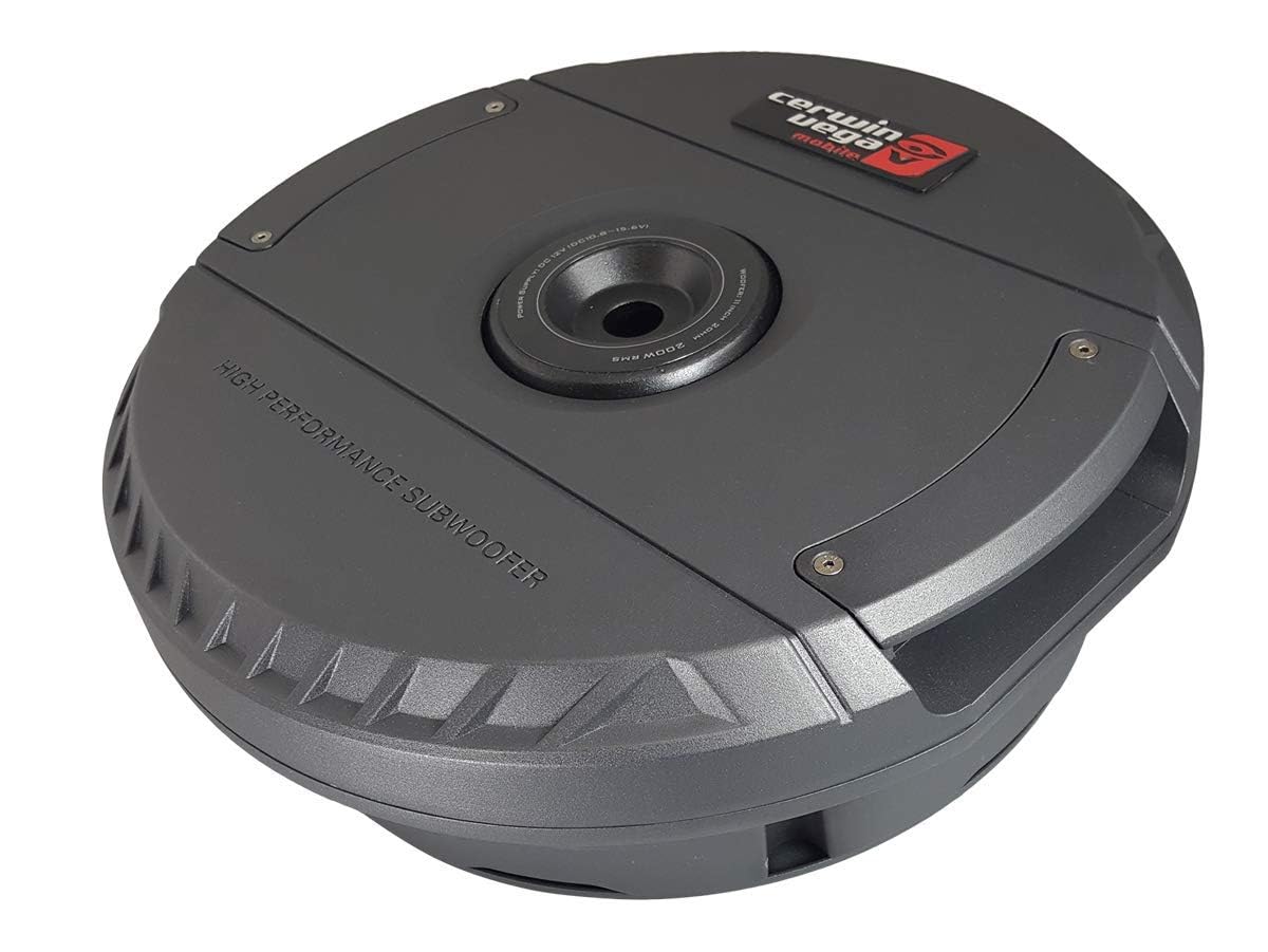 Cerwin Vega Active Powered Subwoofer Enclosures & Passive Spare Tire Application   Multi Collection (Vpas12St Spare Tire Subwoof