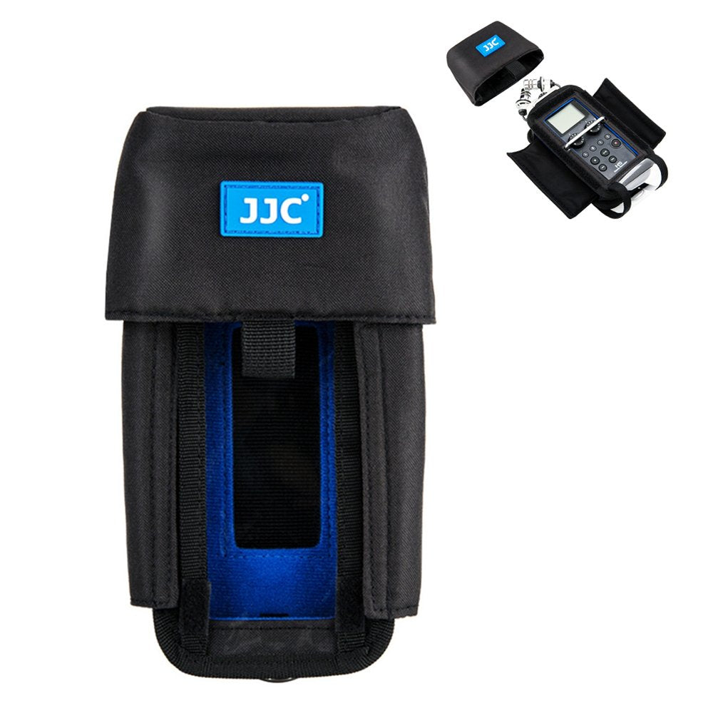 Jjc H5 Protective Carrying Storage Pouch Case Bag For Zoom H5 Handy Portable Recorder Replaces Zoom Pch 5 Case, With Clear Visib