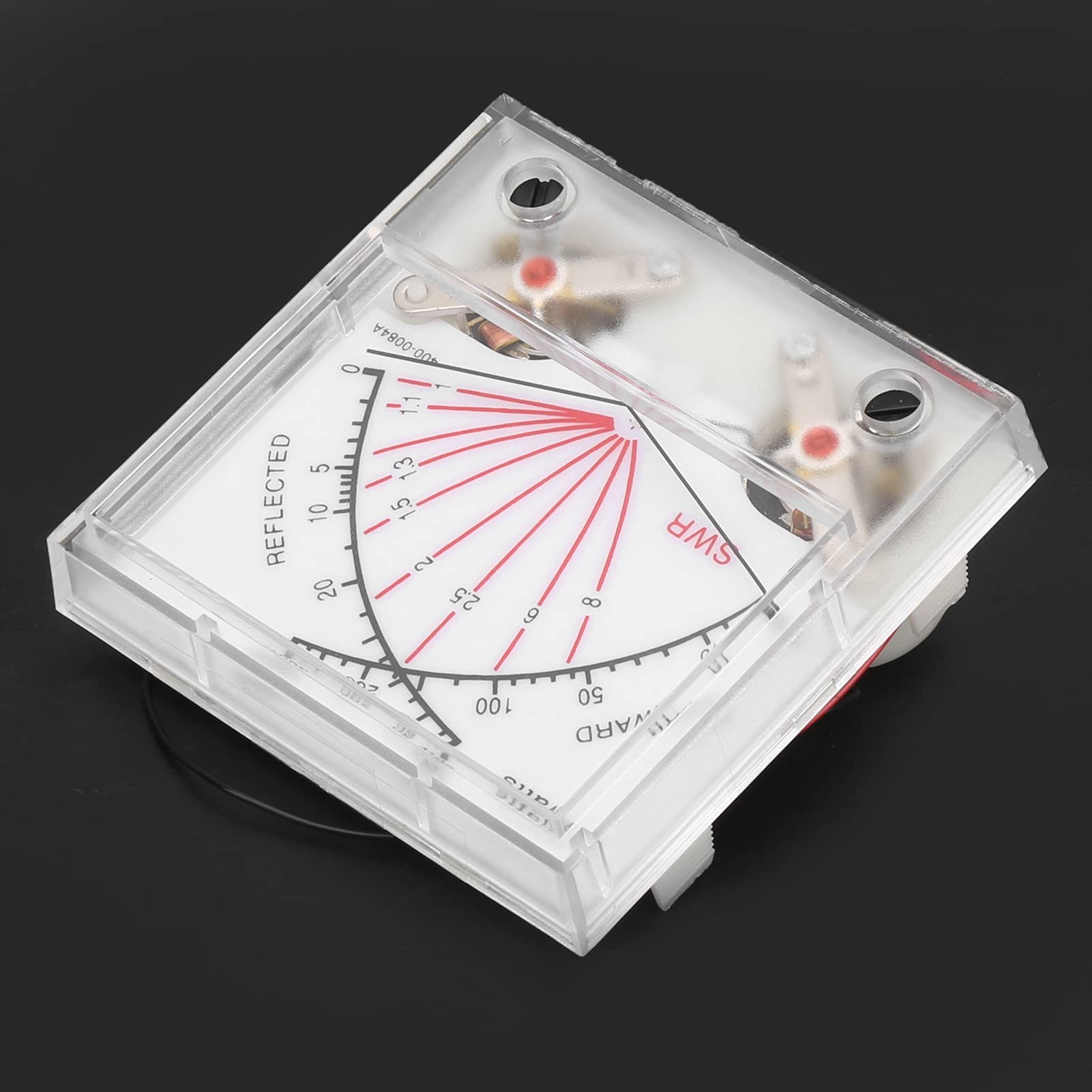 Eujgoov Cross Needle Swr/Watt Meter, Double Needle 60/300W Dual Band Standing  Meter With Backlight