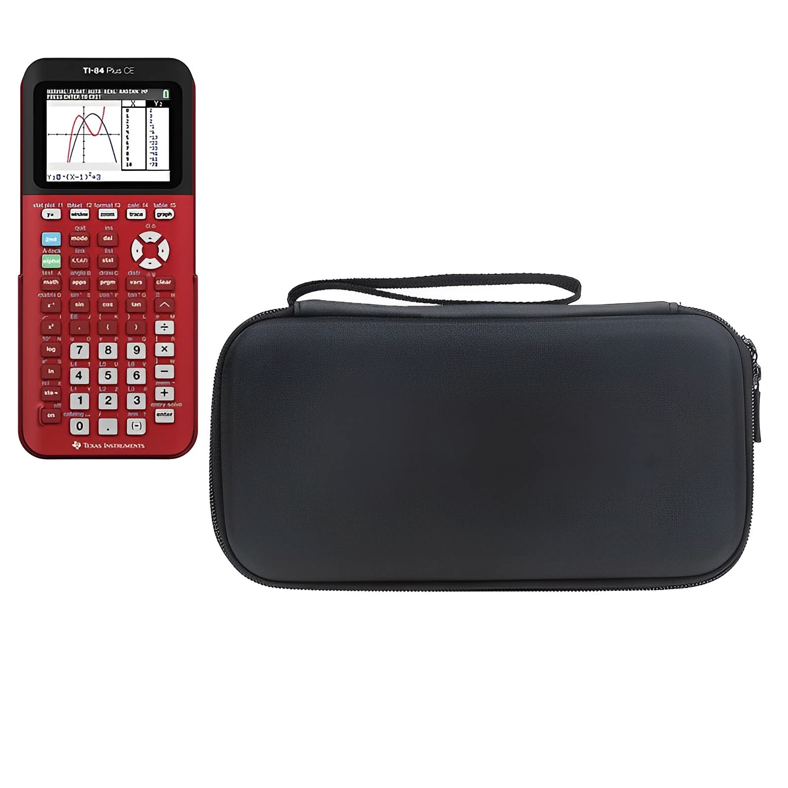 Amsamotion Case For Texas Instruments Ti 84 Plus Ti 83 Plus Ce Color Calculator, Storage Holder For Casio Ti 89 Fx 9750Giii Ti 3