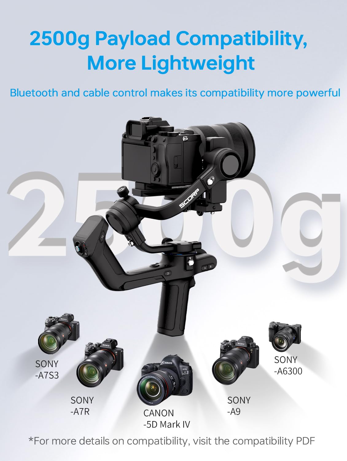 Feiyu Tech Scorp 2 Gimbal Stabilizer - Thumbnail 3