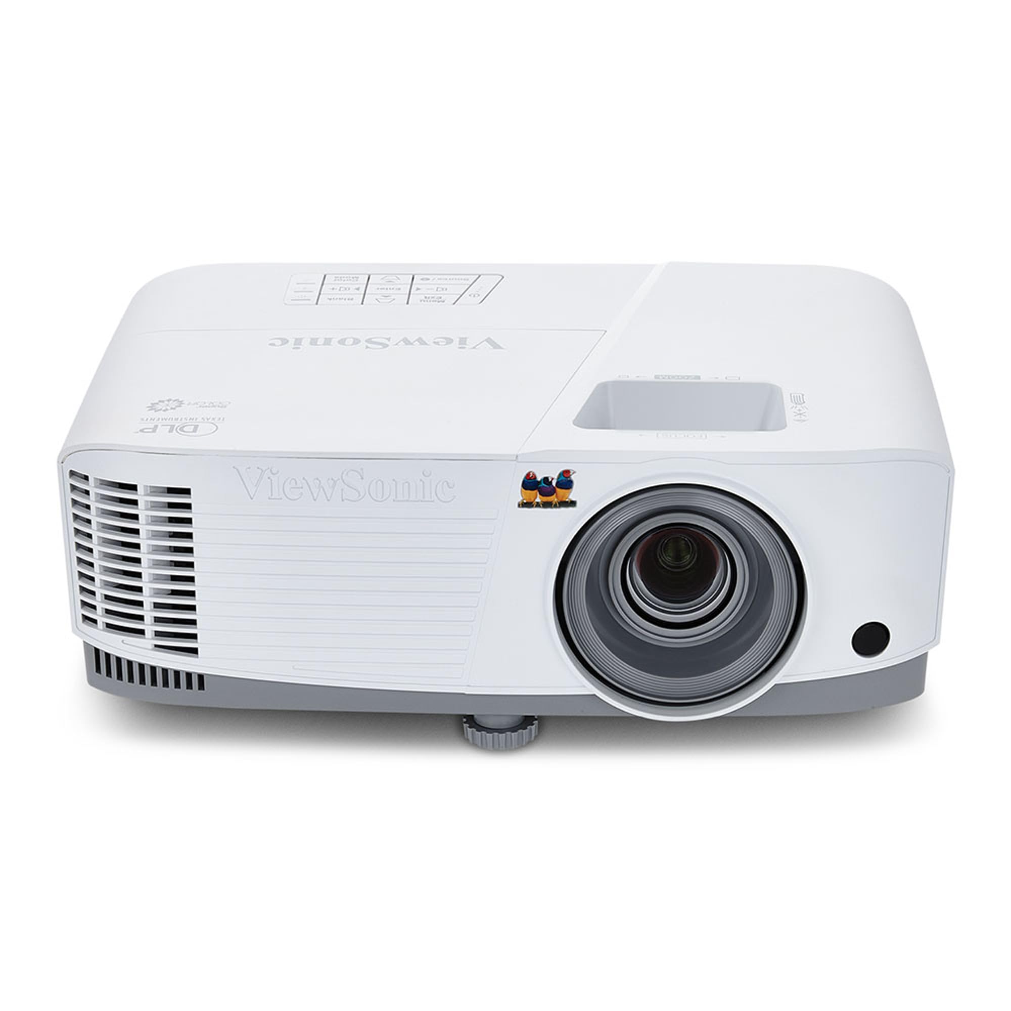 Viewsonic 3800 Lumens Svga High Brightness Projector For Home And Office With Hdmi Vertical Keystone (Pa503S), Svga, Single, Whi
