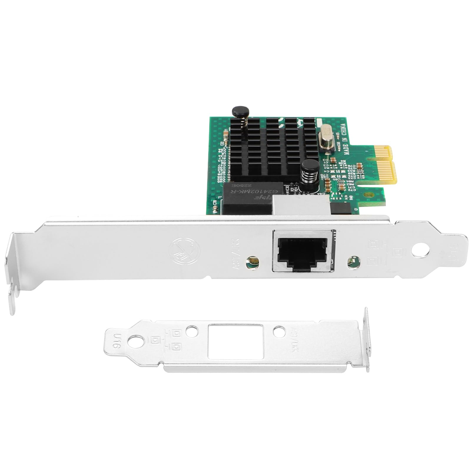 1G 10/100/1000Mbps Pcie Gigabit Ethernet Server Adapter With Broadcom Netxtreme Bcm5751, Compatible For Bcm5751 T1, Single Rj45