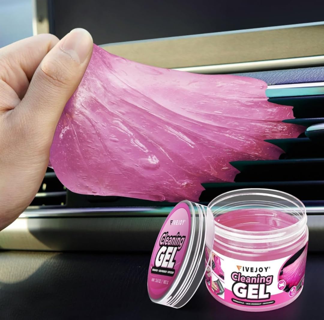 Wienry Cleaning Gel For Car Interior, Keyboard & Electronics 160G