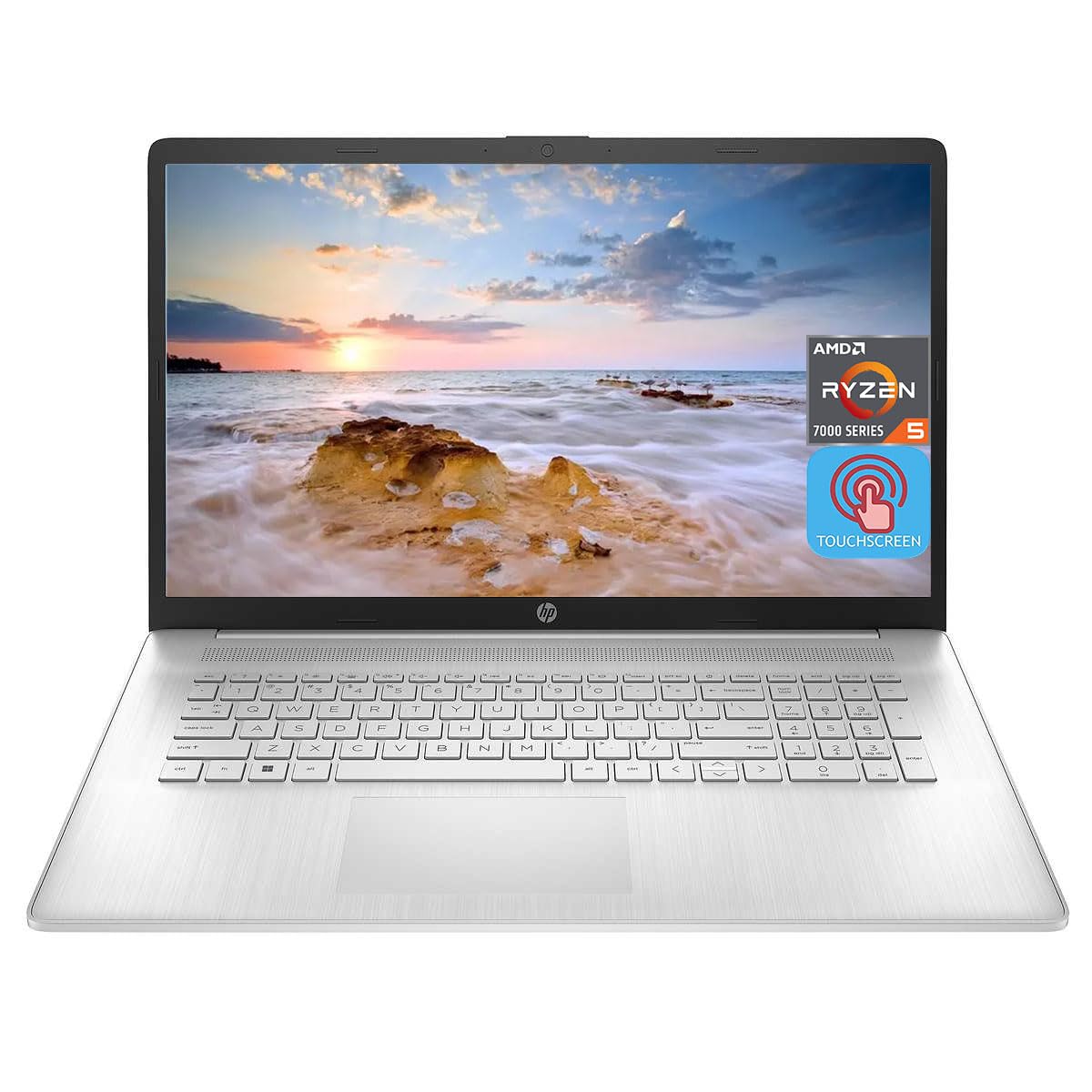 Hp Touchscreen Laptop 2023 Newest, 17.3 Inch Touch Display, Amd Ryzen 5 7530U Processor (Beats I7 1165G7), 32Gb Ram, 1Tb Ssd, Nu