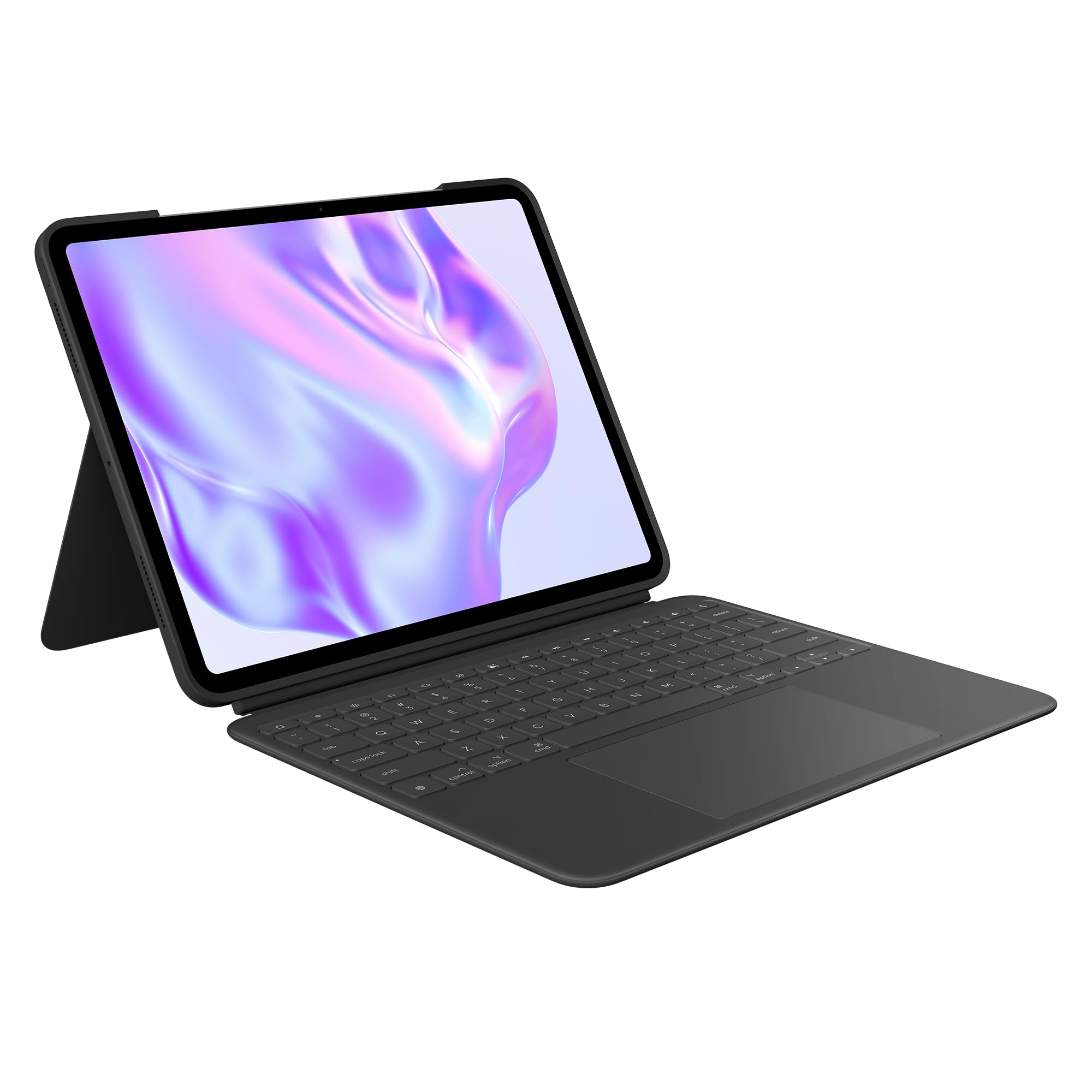 Logitech Combo Touch Ipad Pro 13 Inch (M4)(2024) Keyboard Case   Detachable Backlit Keyboard With Kickstand, Comfortable Typing,