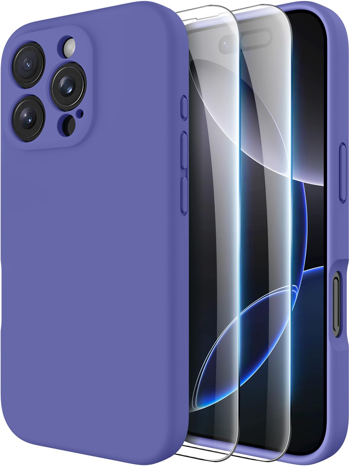 Otofly For Iphone 16 Pro Max Case, Compatible With Magsafe, Shockproof Magnetic Silicone Case For Iphone 16 Pro Max,[Military Gr