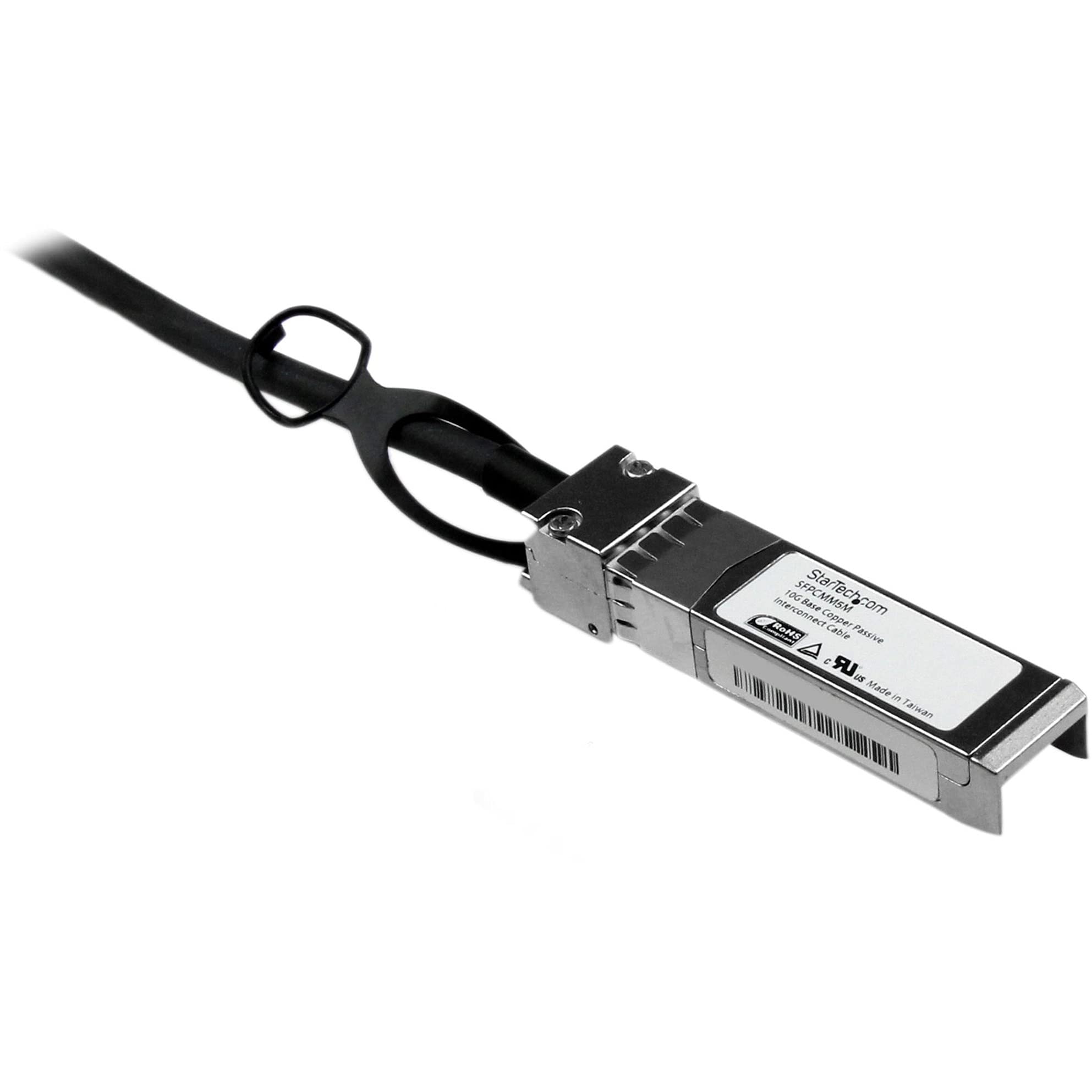 Startech.Com Cisco Sfp H10Gb Cu5M Compatible 5M 10G Sfp+ To Sfp+ Direct Attach Cable Twinax   10Gbe Sfp+ Copper Dac 10Gbps Low P