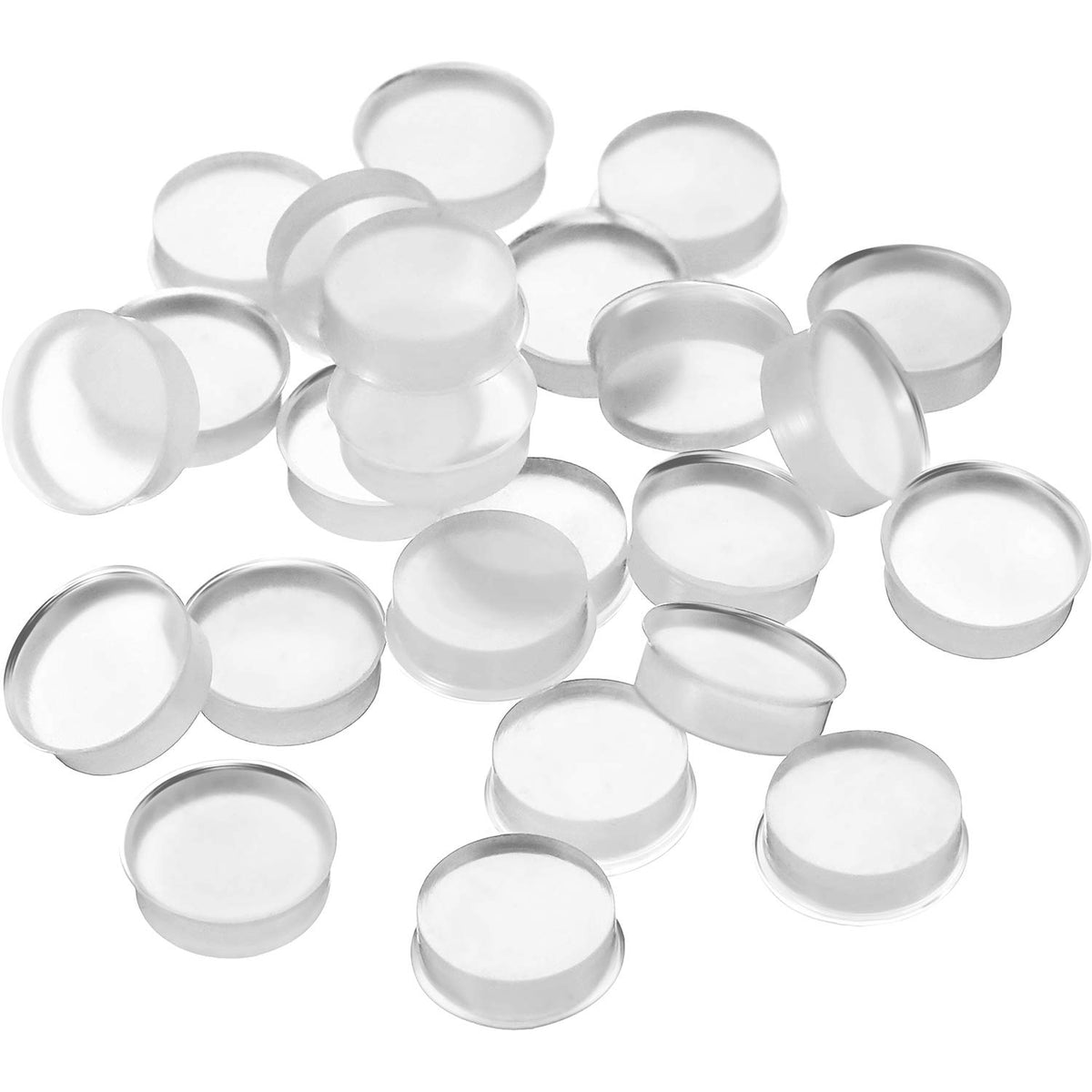 24 Pieces Silicone Flute Plug, 8 Mm Flute Hole Plug Soft Flute Key Cover For Most Brand Flute