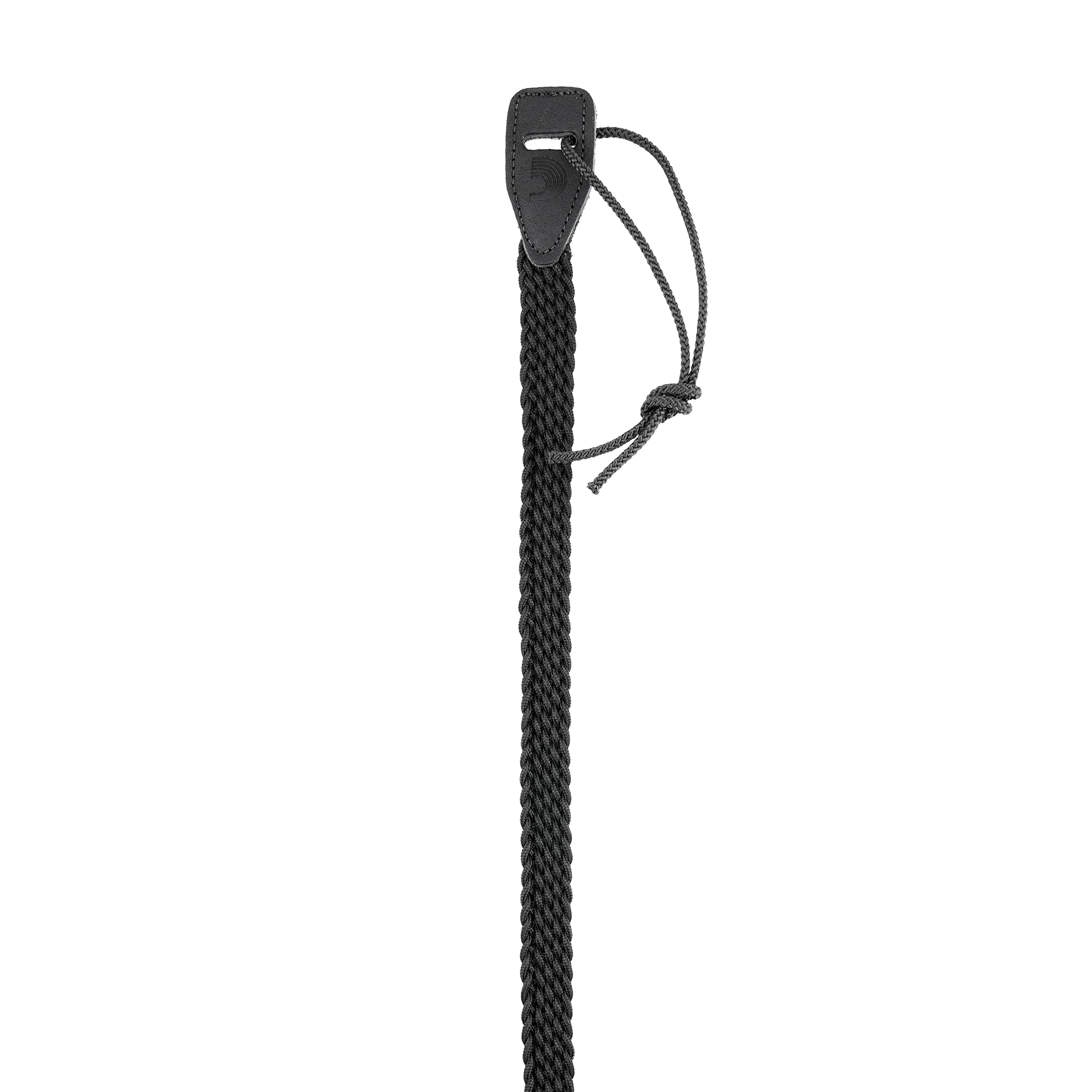 D'Addario Accessories Mandolin Strap   Mandolin Accessories   Braided Mandolin Strap   Black