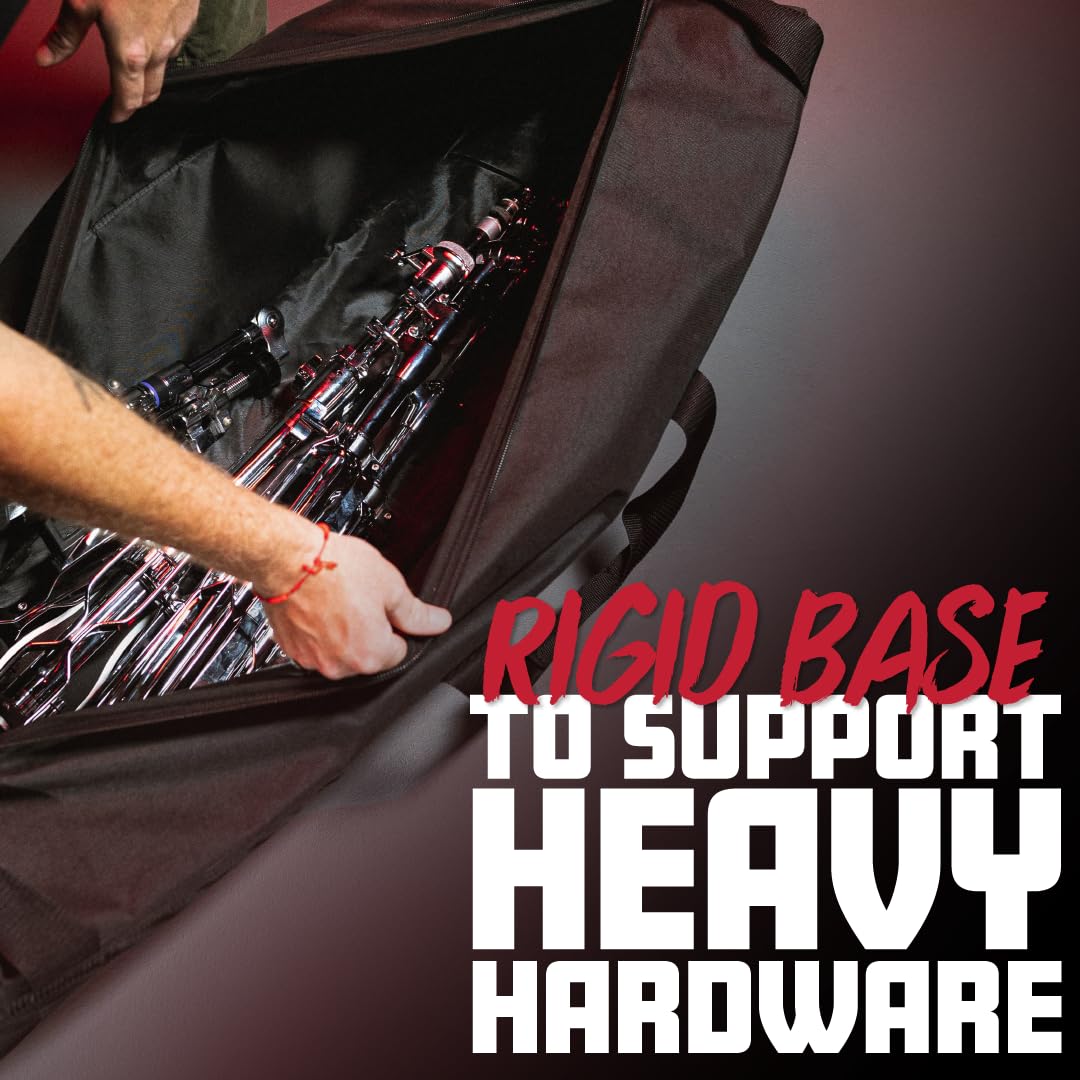 Gator Cases Mizone Drum Set Hardware Bag With Wheels And Tow Handle, 46 X 12 X 12 (Gp-Hdwe-1246W)