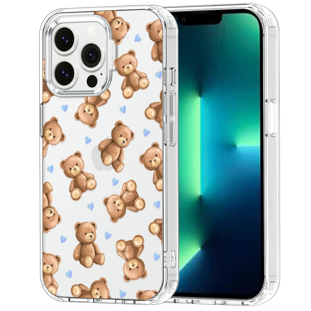 MOSNOVO for iPhone 13 Pro Case, Shockproof Military-Grade Protection 6.6ft Drop Tested, Clear Phone Case for iPhone 13 Pro, Tedd