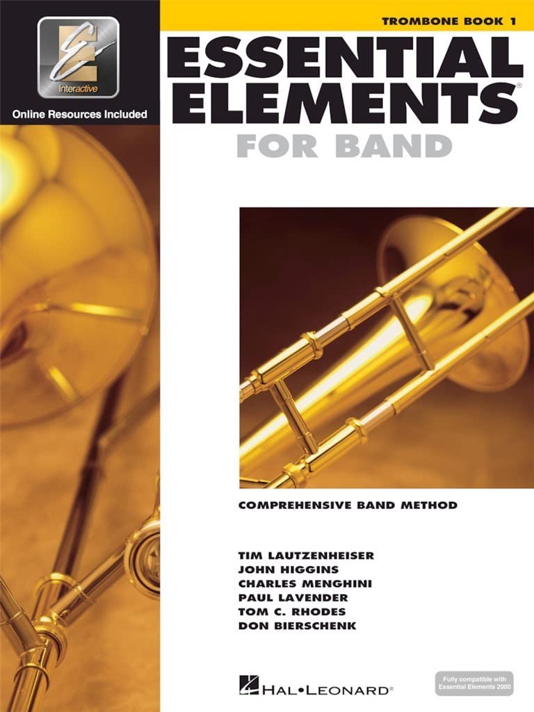 Essential Elements For Band   Trombone Book 1 With Eei (Book/Online Audio)