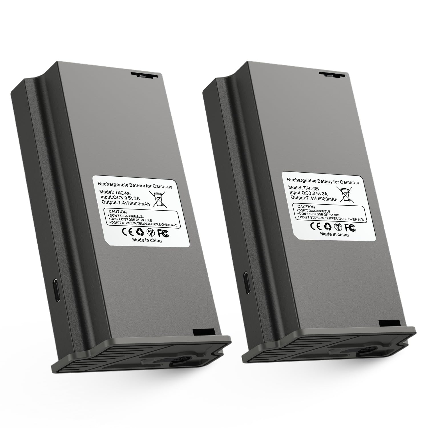 Adicop Rechargeable Lipo Lithium Battery Pack Trail Camera Battery Compatible With Reveal Hunting Camera X, X Pro, Pro 3.0, X Ge