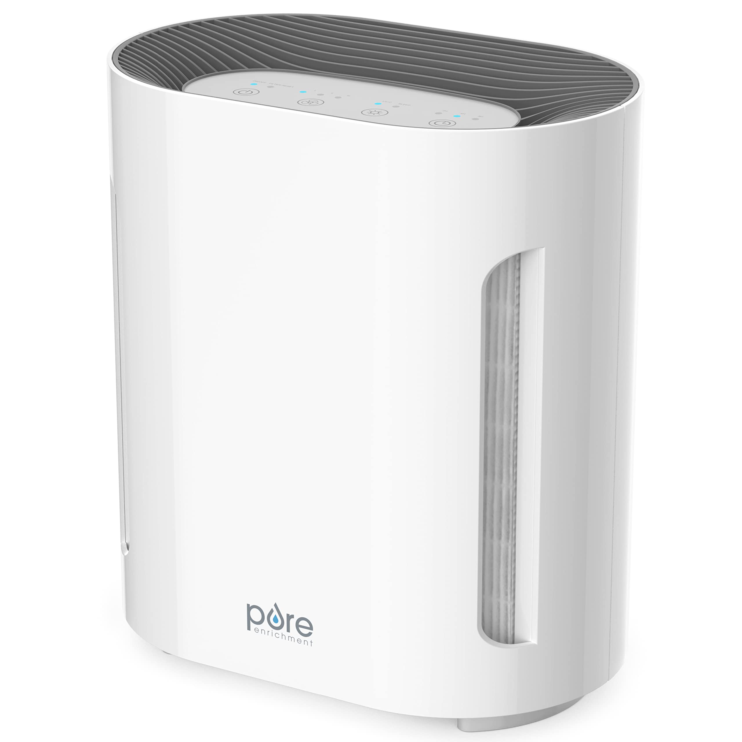 Pure Enrichment Purezone Air Purifier For Bedroom & Living Room, 4 Stage Filtration & Uv C Light, H13 Hepa Filter Helps Remove B