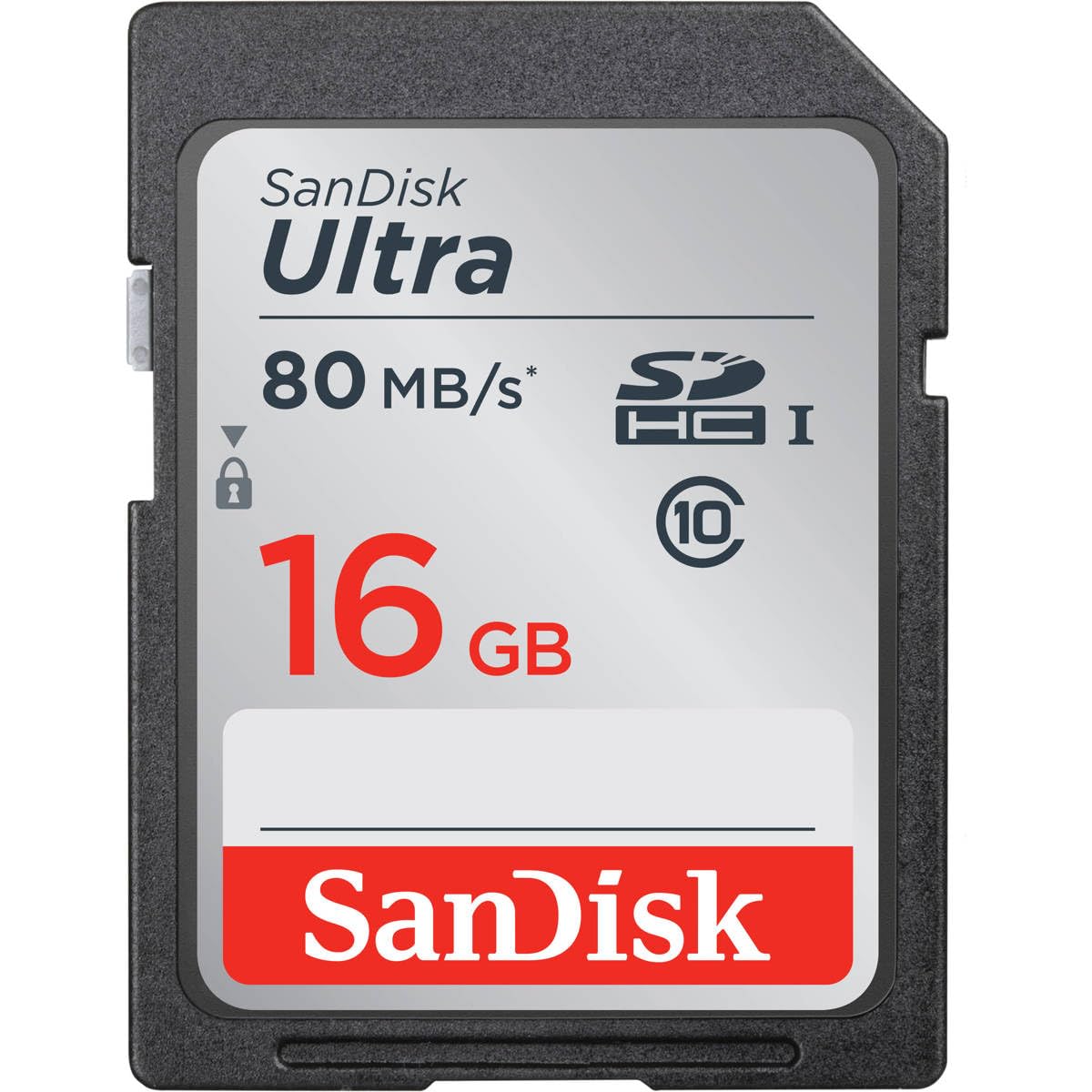 Sandisk Ultra Sdhc 16Gb 80Mb/S C10 Flash Memory Card (Sdsdunc 016G An6In)