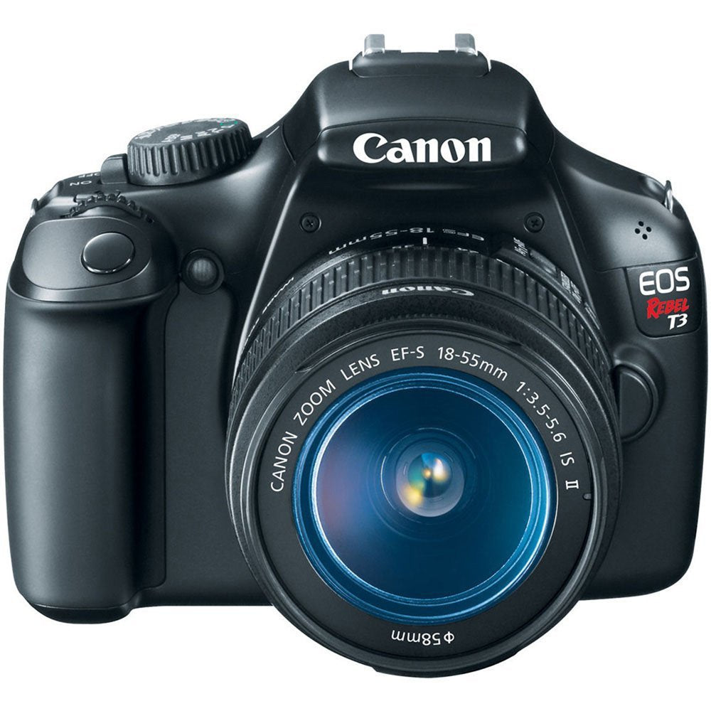 Canon Eos Rebel T3 12.2 Mp Cmos Digital Slr With 18-55Mm Is Ii Lens + Canon Ef 75-300Mm F/4-5.6 Iii Telephoto Zoom Lens