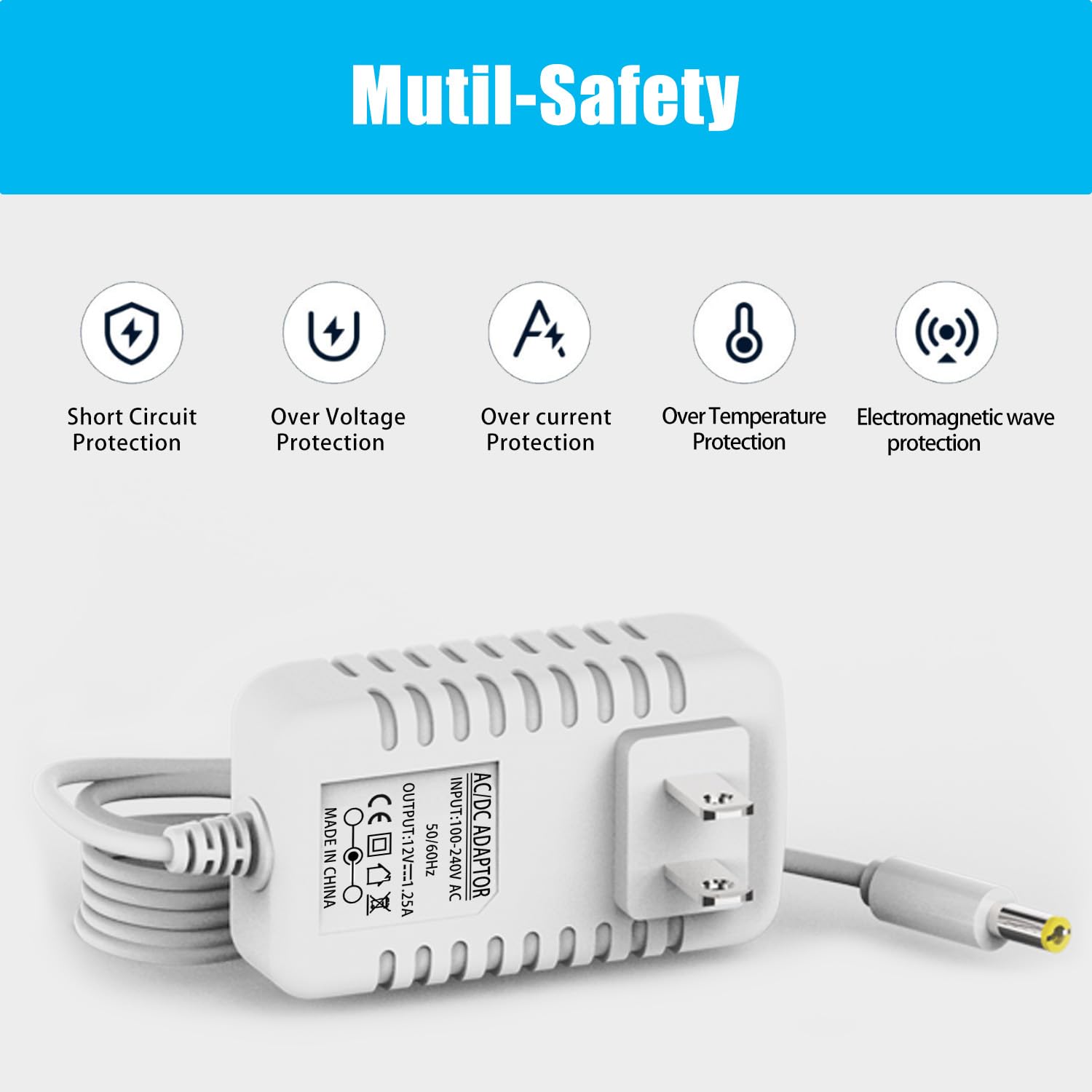 Boeea 15W Power Cord Replacement For Alexa Dot 3Rd Gen/4Th Gen/5Th Gen/Kids Edition/Tv Cube/Show 5/ Echo Pop/C78Mp8/Gp92Nb Charg