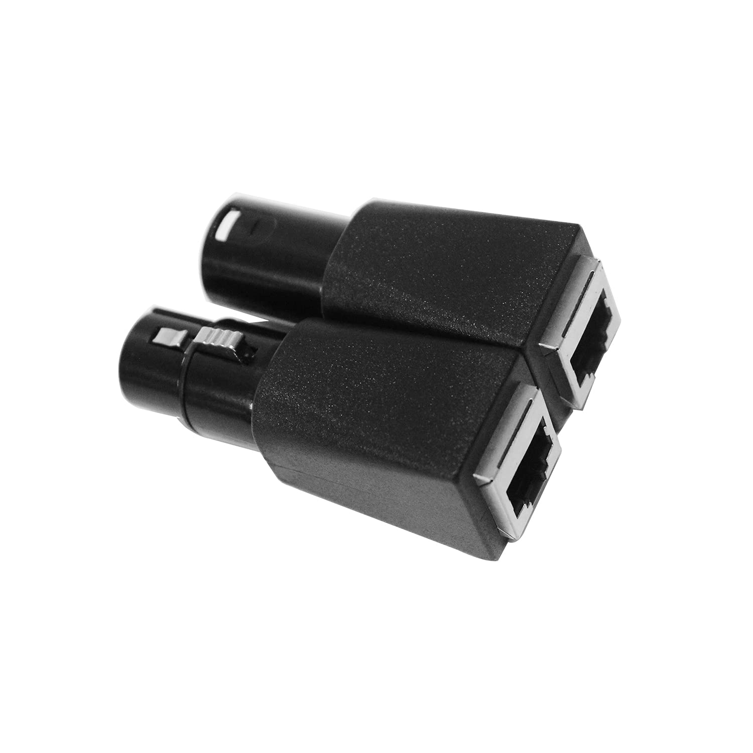 Toronce Dmx To Rj45 Connector Rj45 Ethernet To 5 Pin Xlr Dmx Female & Male Adapter Sets (5Pin_1Pair)