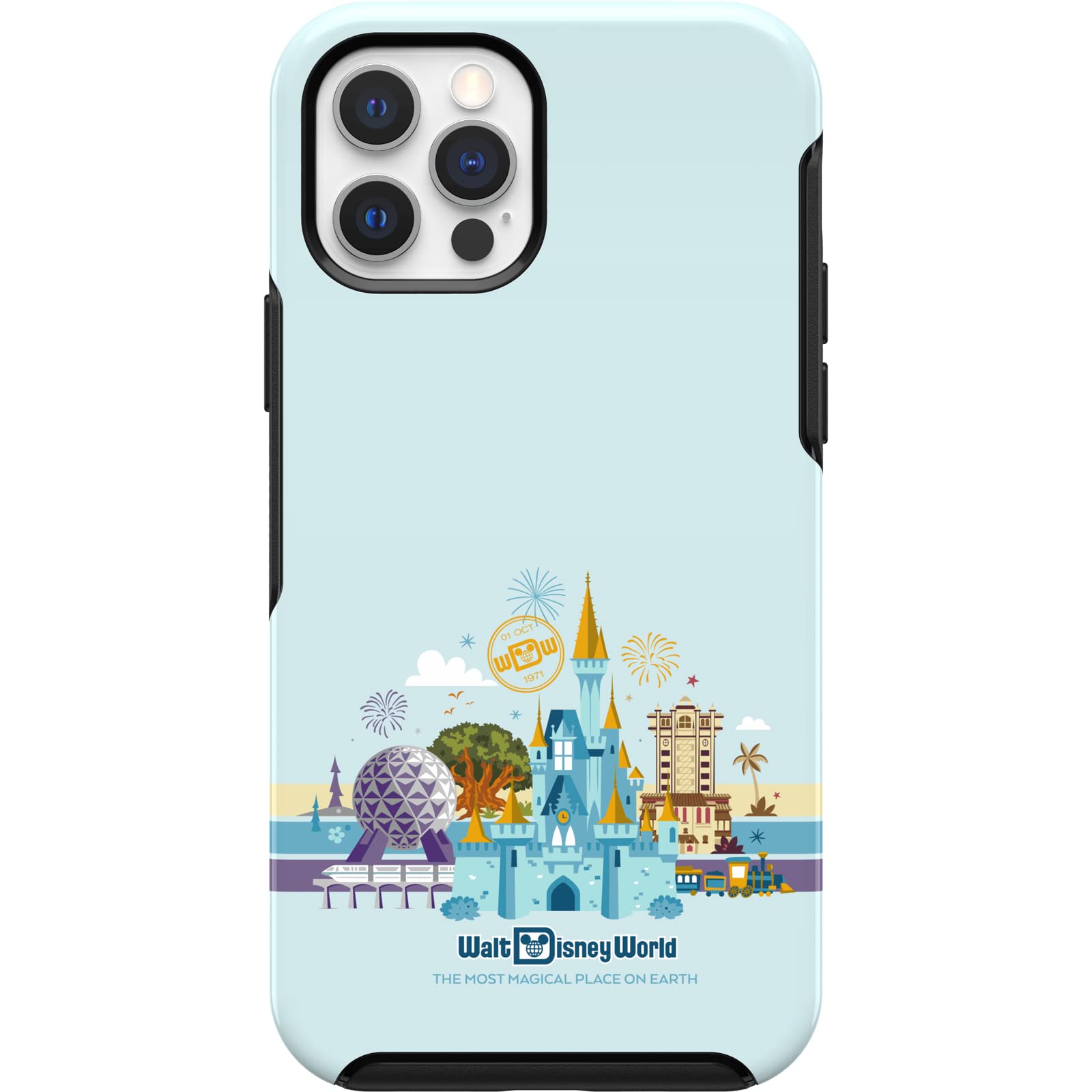 Otterbox Symmetry Series Series Case For Iphone 12 & Iphone 12 Pro   Enigma (Black/Enigma Graphic)