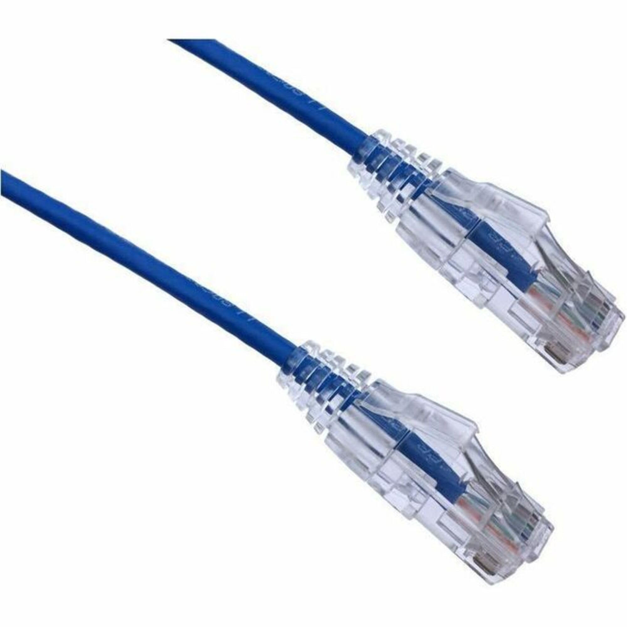 Axiom 4Ft Cat6A Bendnflex Cab (Blue)