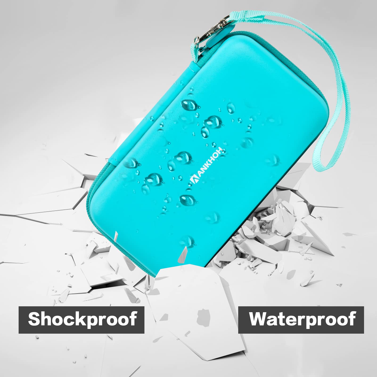 Ankhoh Case Compatible With 3Doodler Start+ Essentials (2023) For 3D Pen Set For Kids, Storage Organizer Holder For Printing Fil