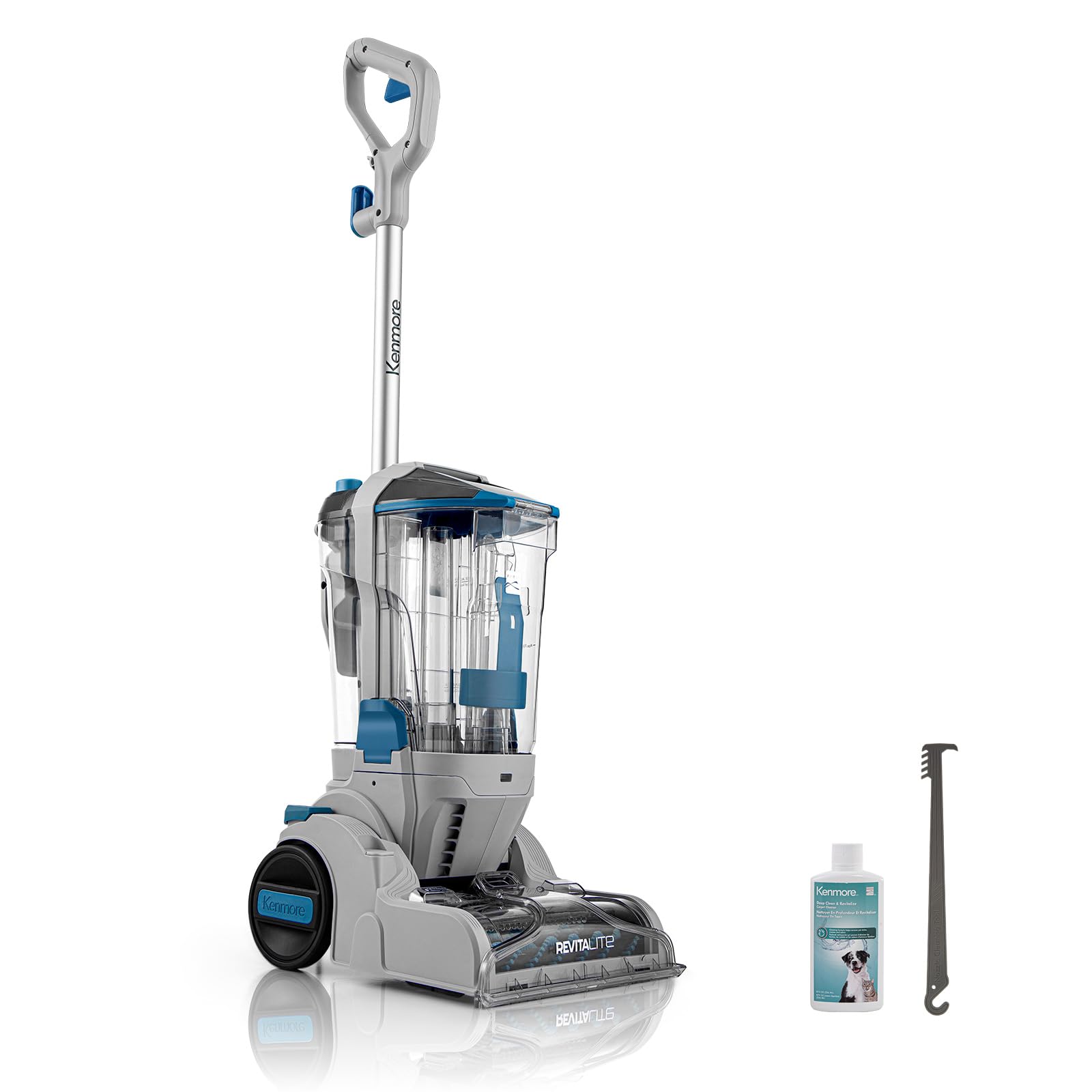 Kenmore Kw4010 Pet Portable Carpet Cleaner Machine With High Cleaning Power, 3.2L Clean Tank & 1.4L Dirty Tank, 25Ft Cord Length