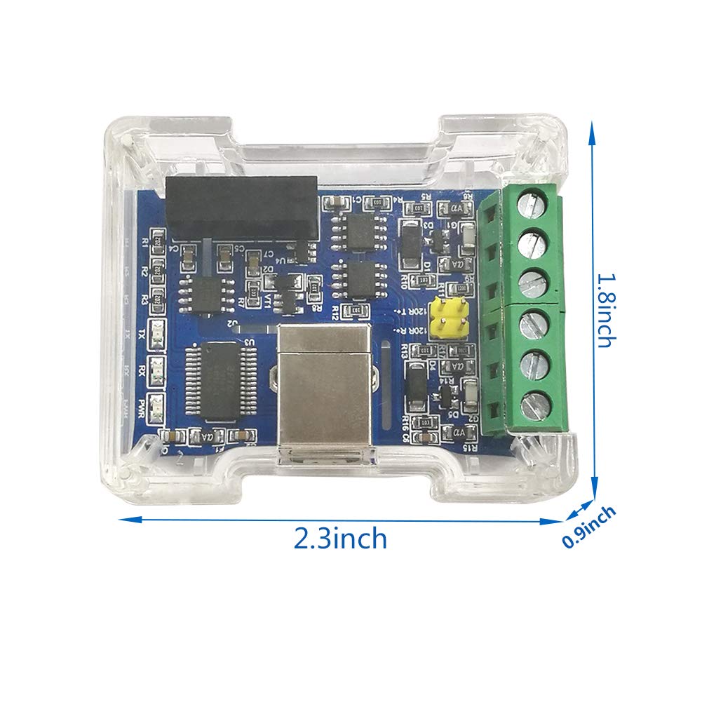 Dsd Tech Sh-U11F Isolated Usb To Rs485 Rs422 Converter Built-In Ftdi Chip For Industrial Application
