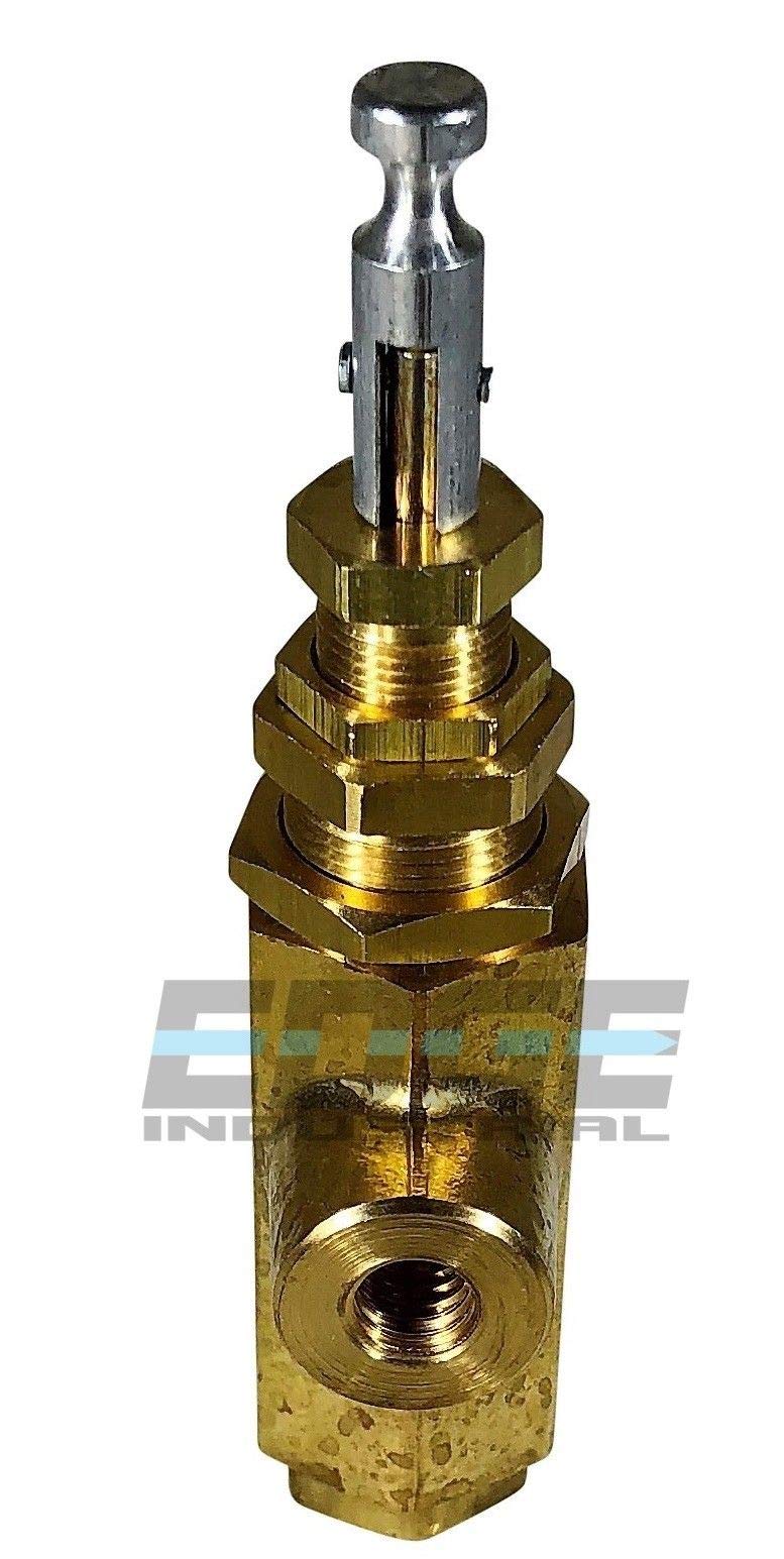 Conrader Pilot Cross Unloader Valve Mounting Boss Air Compressor, 1/4'' Female Npt Fnpt (120 140 Psi)