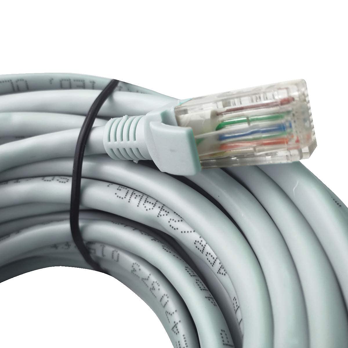 Installercctv 50Ft Cat5E Ethernet Patch Cable, Rj45 Computer Network Cord, Category 5E Patch Cord Lan Cable Utp 24 Awg 100% Copper Wire