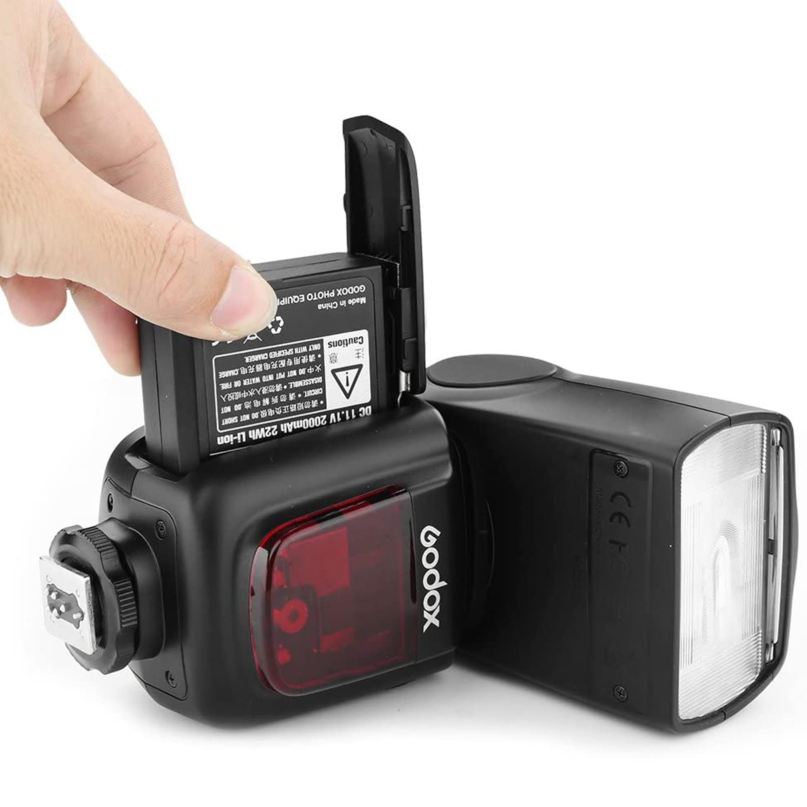 Godox Vb18 Battery Replacement, Rechargeable Lithium Battery V860Ii V850Ii V850 Flash, For Neewer Tt850 Tt860 Flash, Dc 11.1V 20