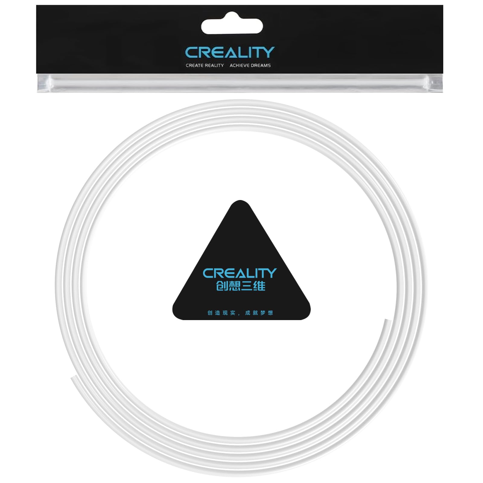 Official Creality 3D Printer Bowden Tube 2M, 3D Printer Ptfe Tube Teflon Bowden Tubing Upgrades For 2Mm Filament K1/K1 Max/K1C/E