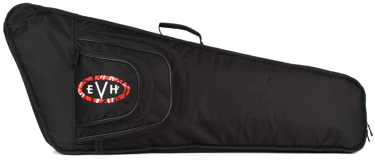 Evh Star Gig Bag   Black With Red Interior