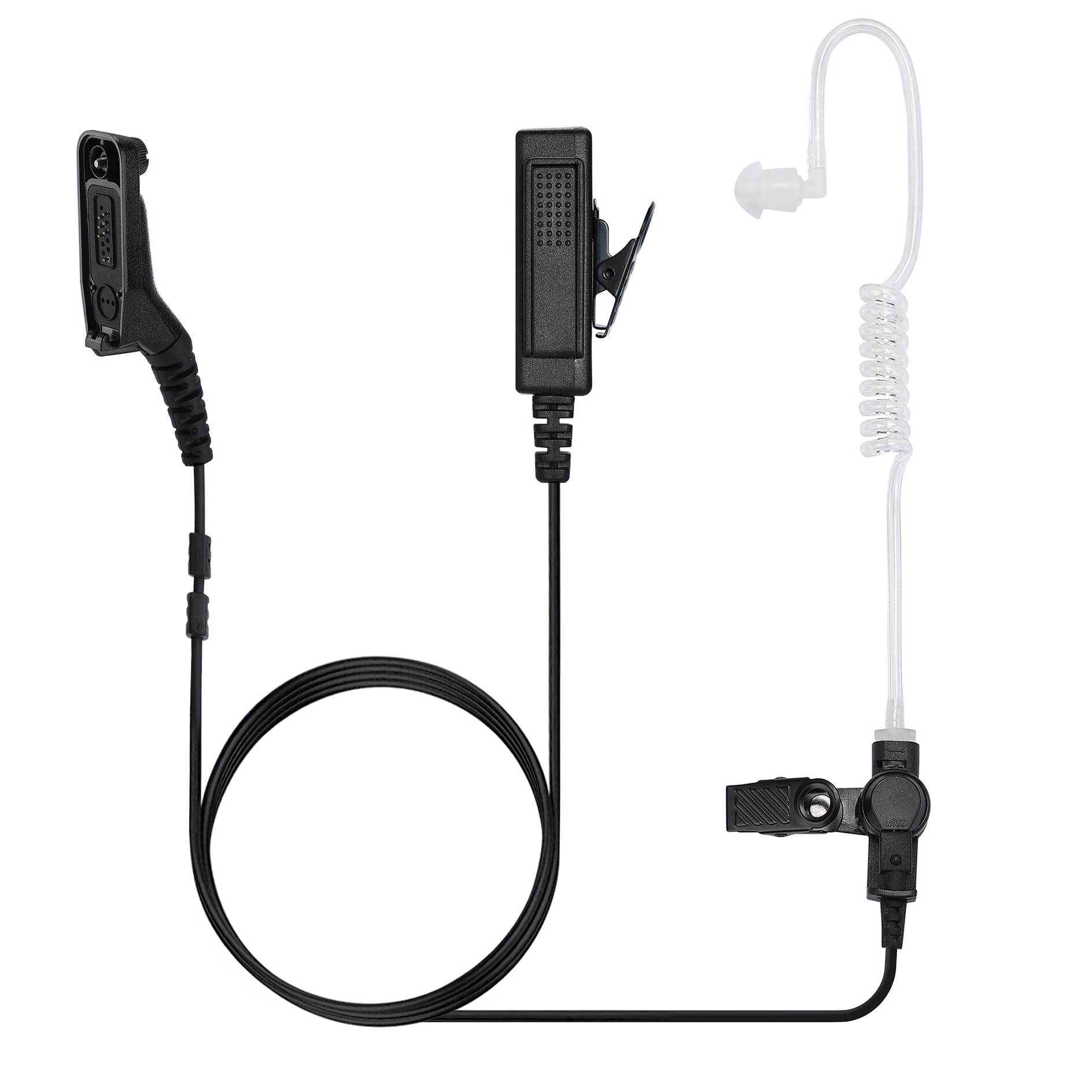 Seekingtec ?2 Pack? Xpr 7550E Earpiece Compatible With Motorola Radios Xpr6350 Xpr6550 Xpr7550 Apx 4000 6000 7000 Walkie Talkie