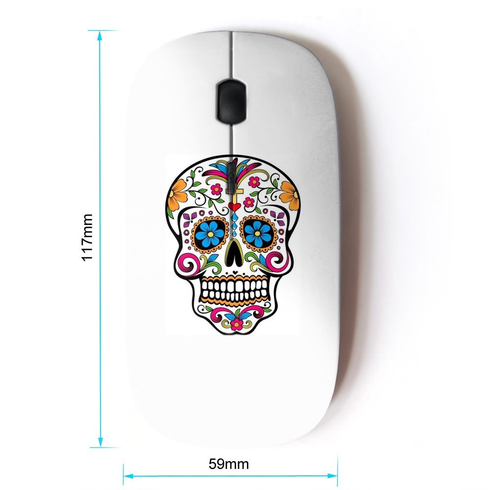 Koolmouse [ Optical 2.4G Wireless Mouse ] [ Colorful Sugar Skull ]