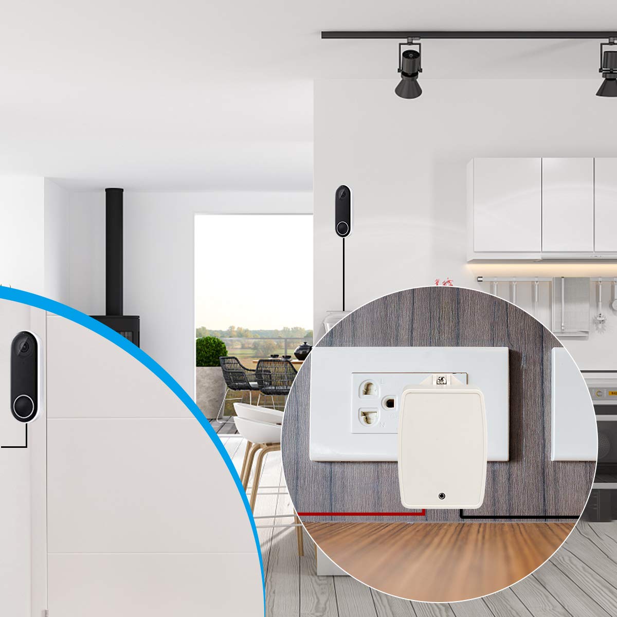 24Vac 40Va Plug In Transformer,Doorbell Transformer Compatible With All Of Doorbell,Nest, Ecobee, Sensi And Honeywell Thermostat